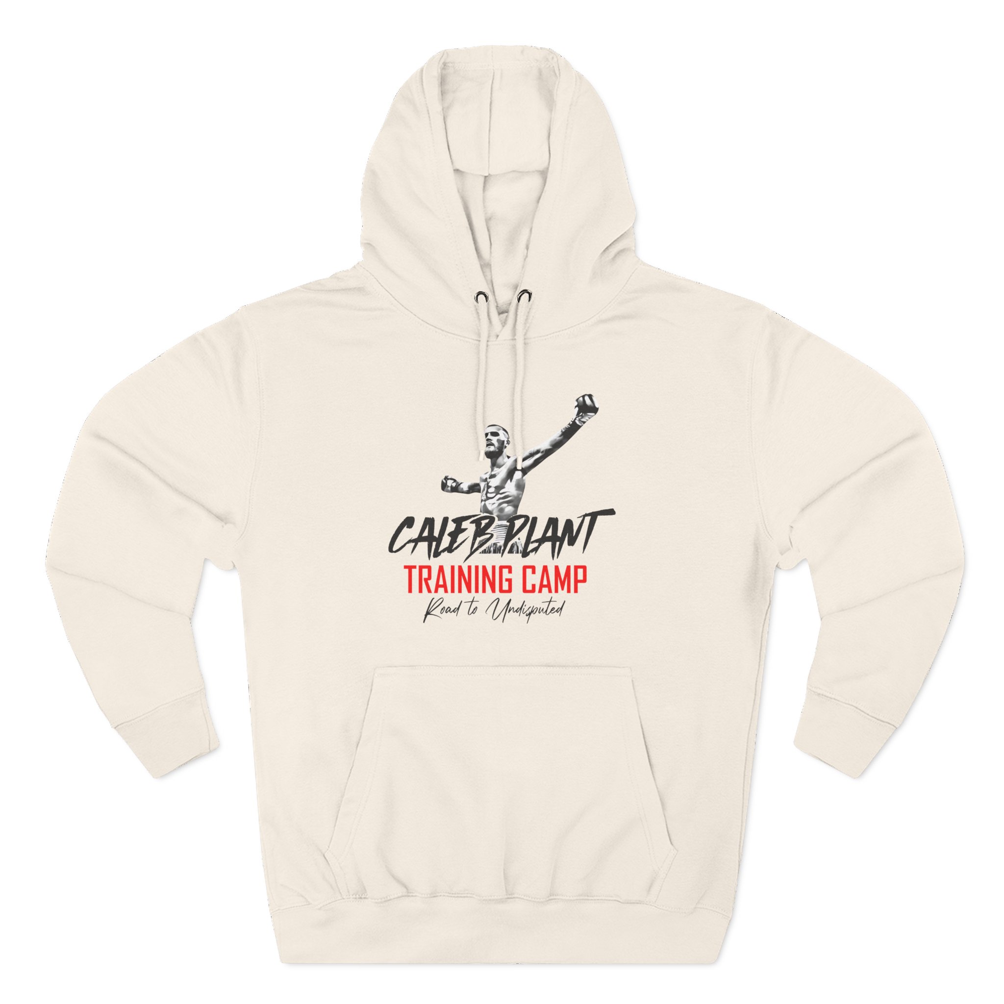 Caleb Plant Training Camp W/ Image Three-Panel Fleece Hoodie