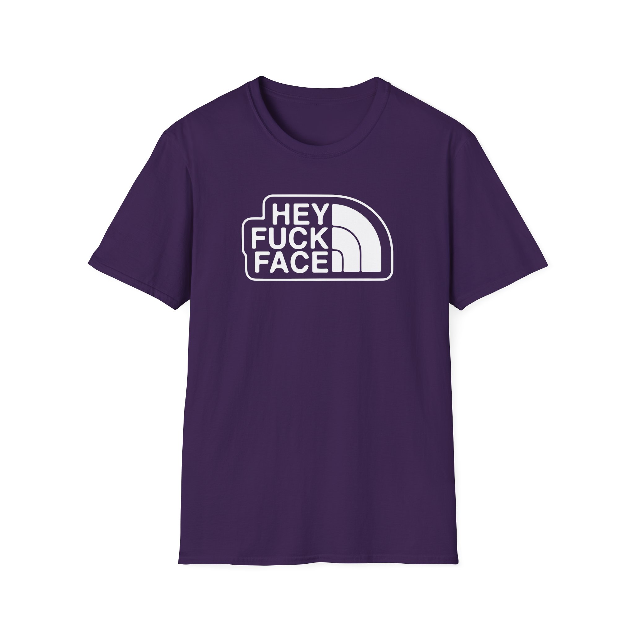 Aba and Preach Hey Fuck Face Unisex Softstyle T-Shirt