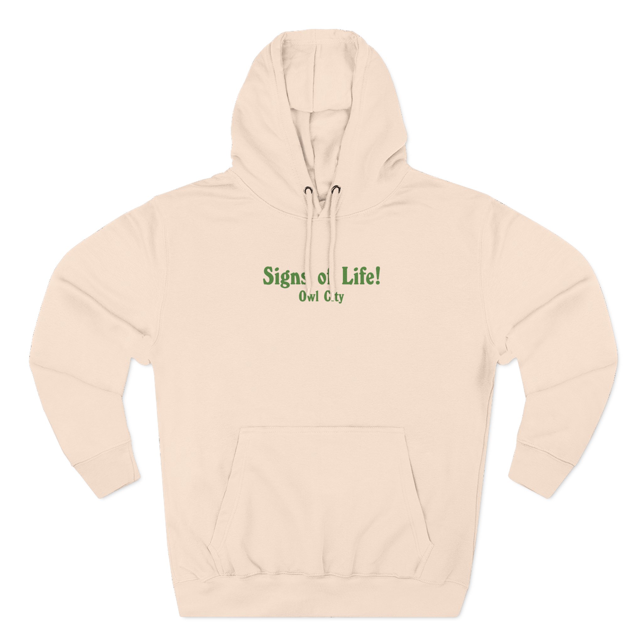 Owl City Signs of Life Three-Panel Fleece Hoodie