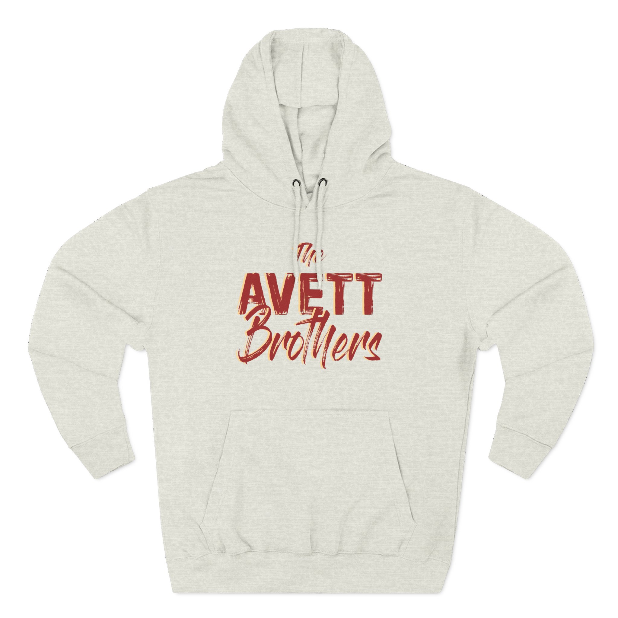 Avett Brothers Painted Sign Logo Three-Panel Fleece Hoodie