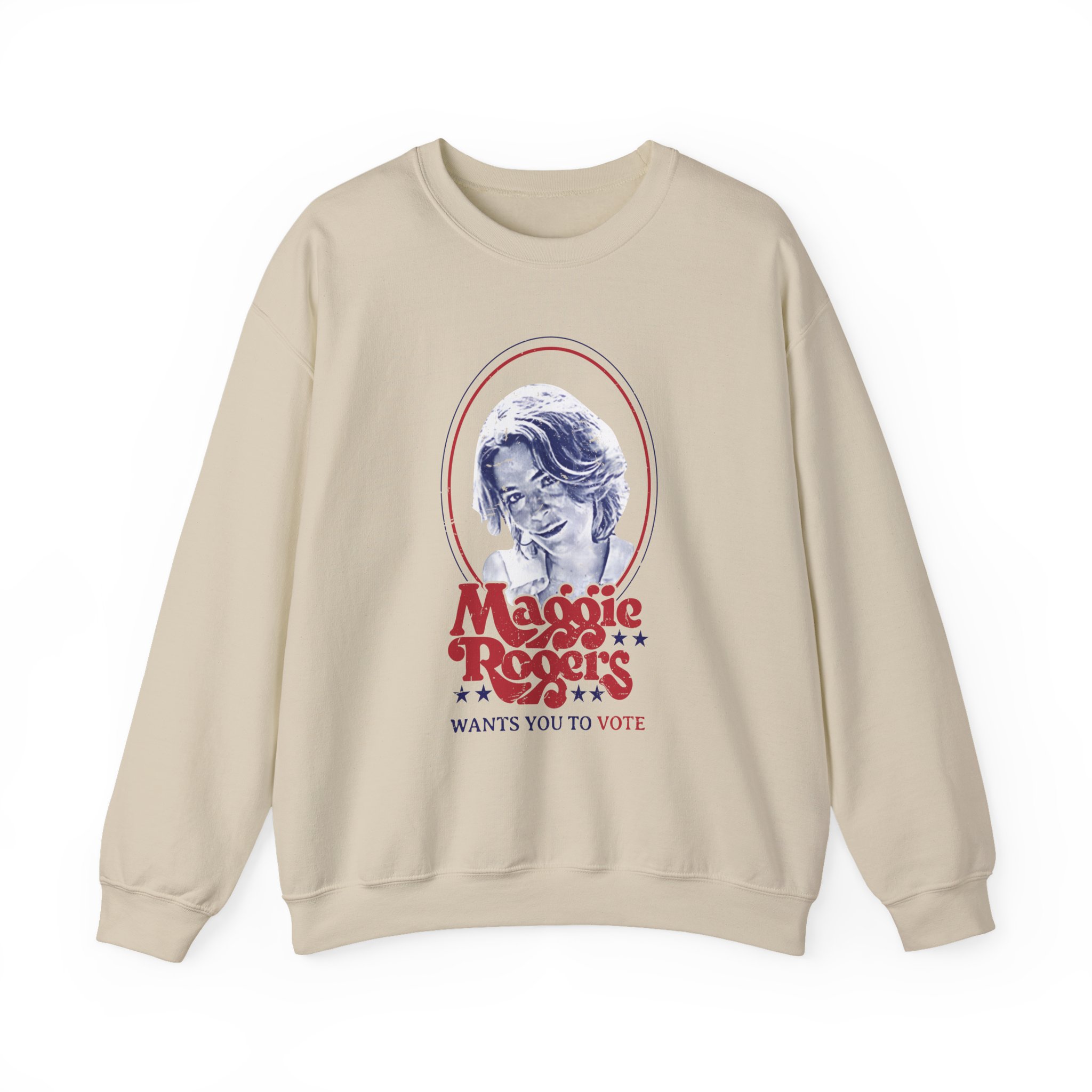 Maggie Rogers Wants You To Vote Unisex Heavy Blendâ„¢ Crewneck Sweatshirt