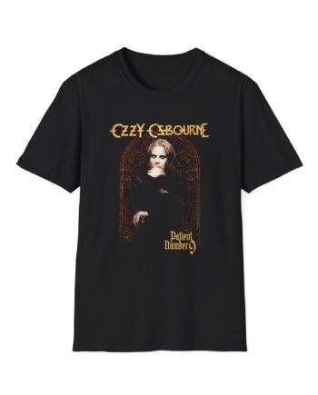 Ozzy Osbourne Patient No. 9 Rock & Roll Hall of Fame Unisex Softstyle T-Shirt
