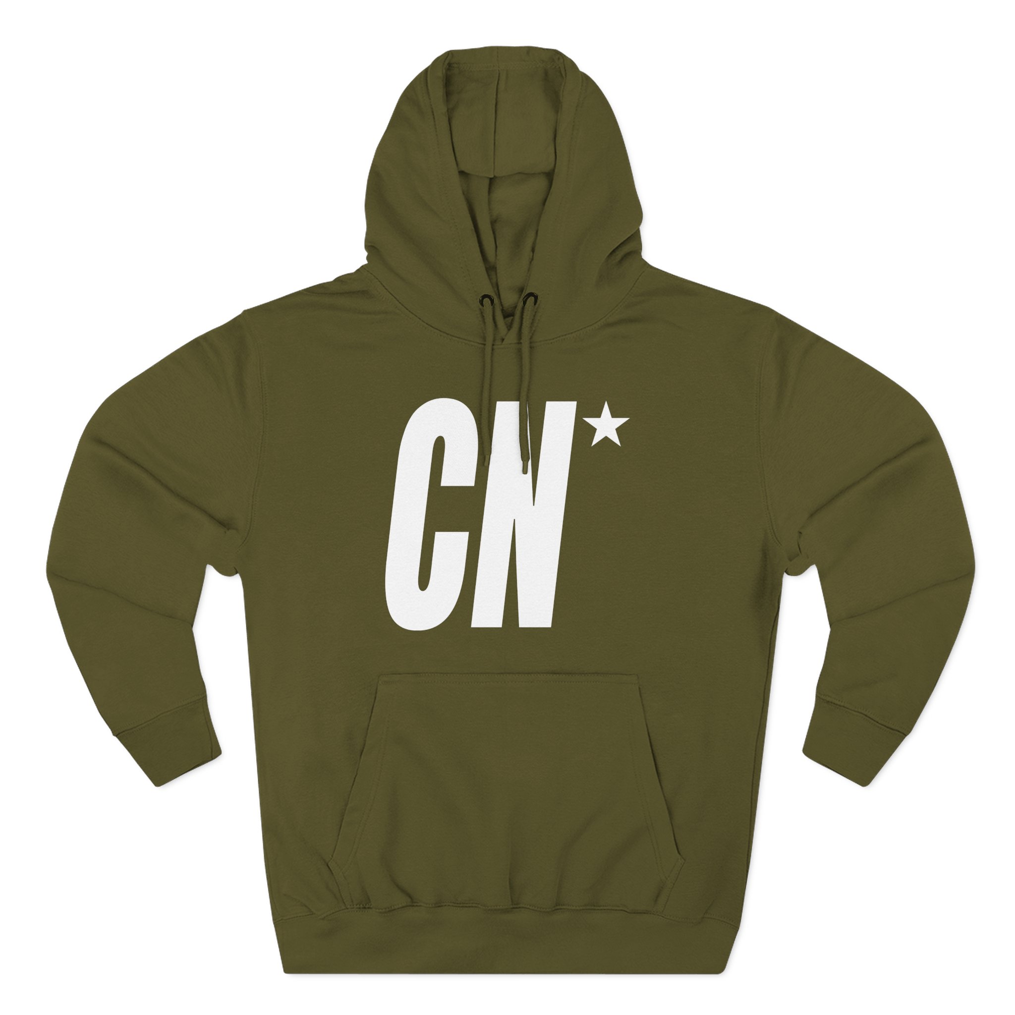 Casey Neistat CN Three-Panel Fleece Hoodie