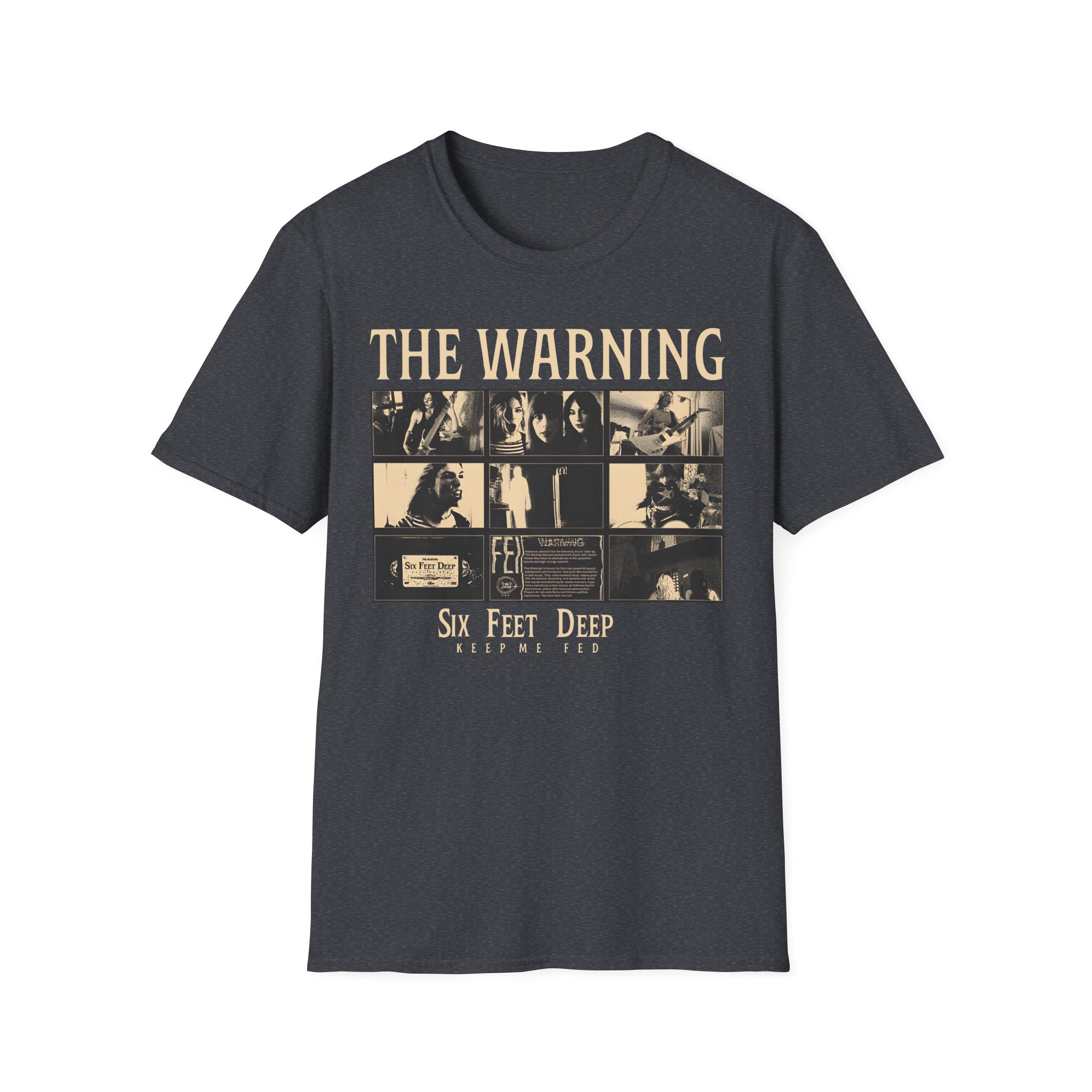 The Warning Six Feet Deep Unisex Softstyle T-Shirt