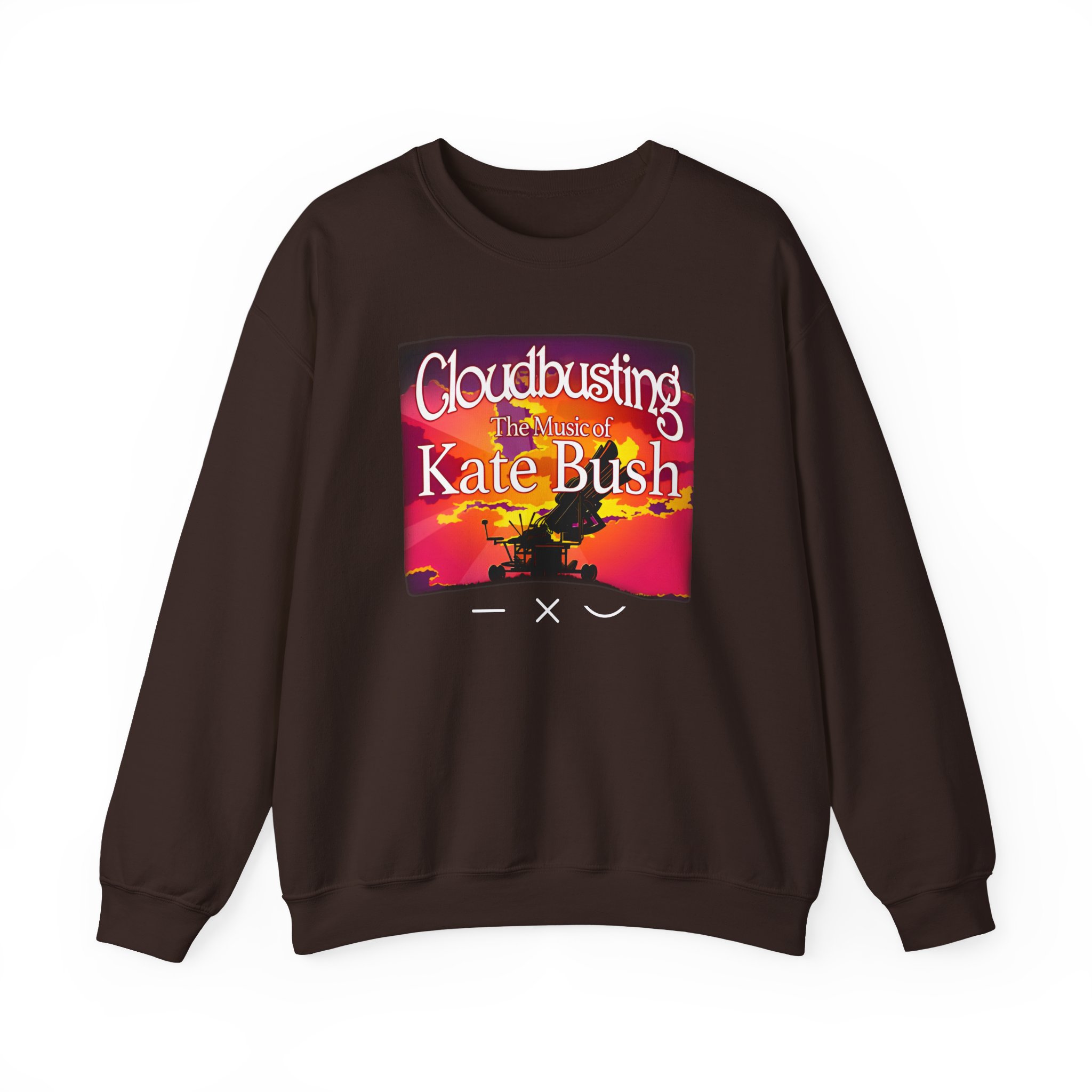 Kate Bush Line Cross Curve Unisex Heavy Blendâ„¢ Crewneck Sweatshirt