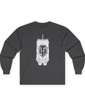 World of Tank Halftone Tank Unisex Ultra Cotton Long Sleeve Tee