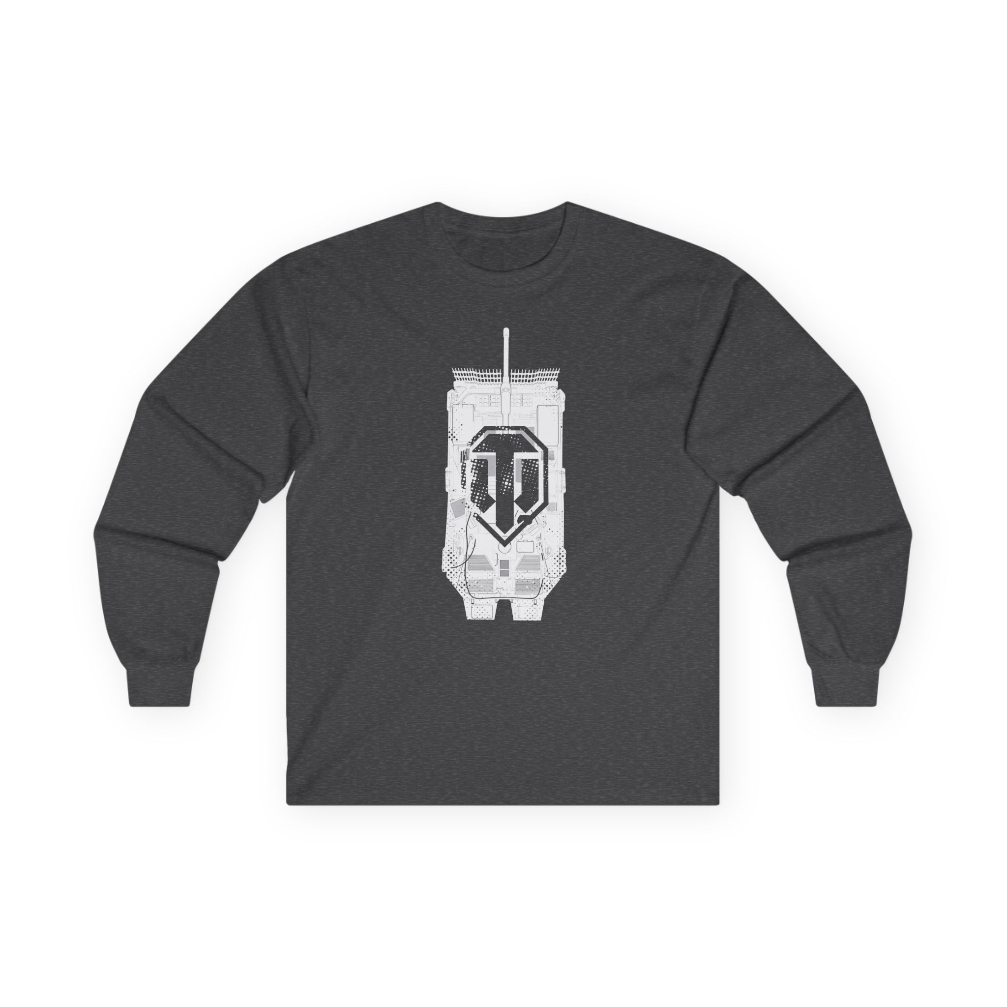 World of Tank Halftone Tank Unisex Ultra Cotton Long Sleeve Tee