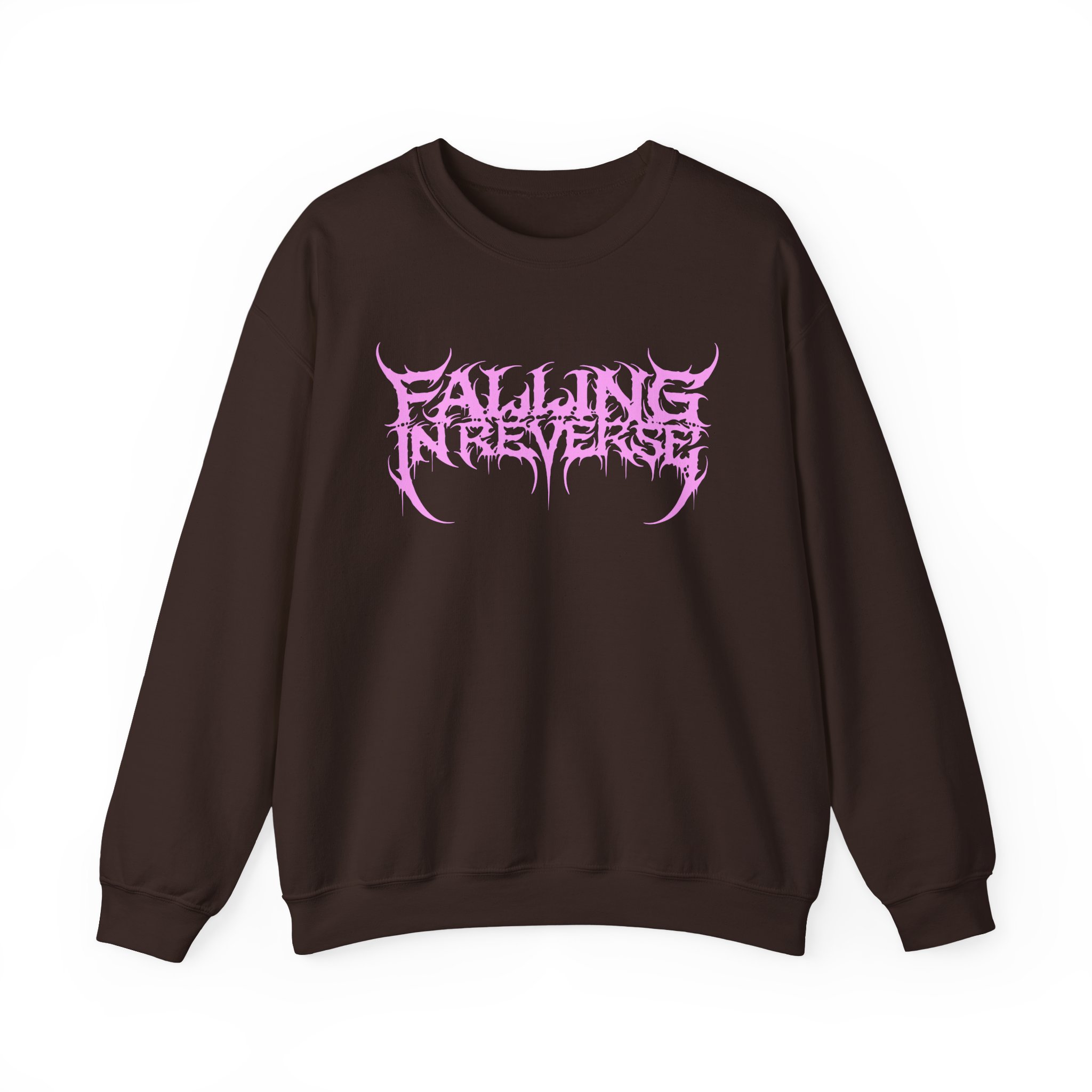 Falling in Reverse Popular Monster Text Unisex Heavy Blendâ„¢ Crewneck Sweatshirt