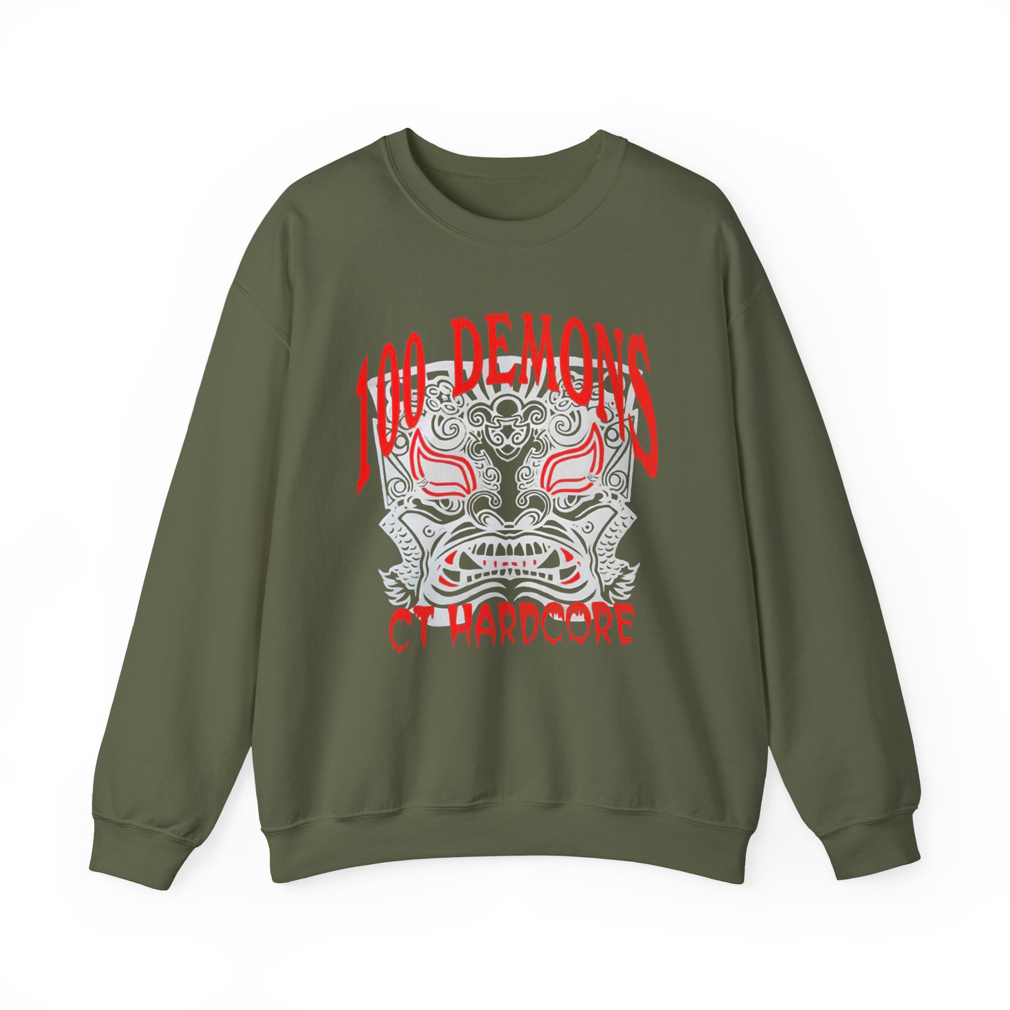 100 Demons 1998 demo Unisex Heavy Blendâ„¢ Crewneck Sweatshirt