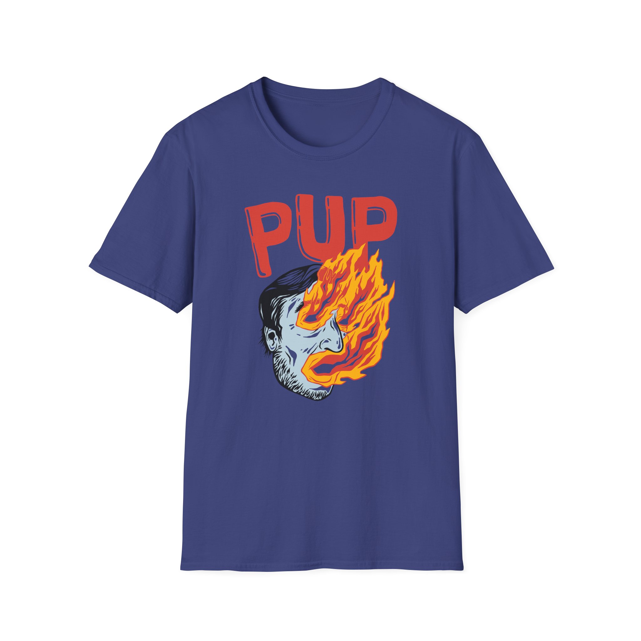 Pup I Hope the World Explodes Unisex Softstyle T-Shirt