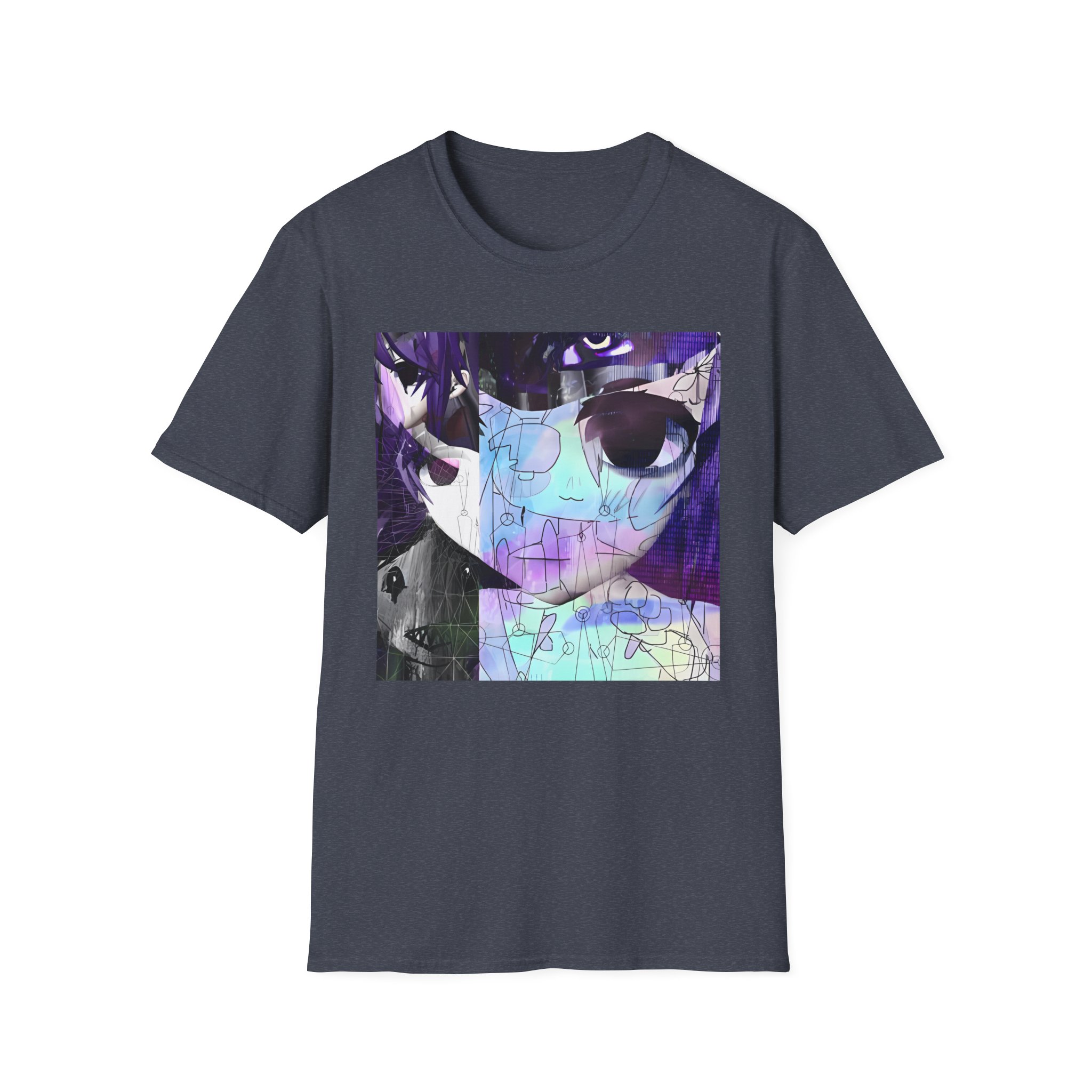 Sewerslvt Skitzofrenia Simulation Album Cover Unisex Softstyle T-Shirt