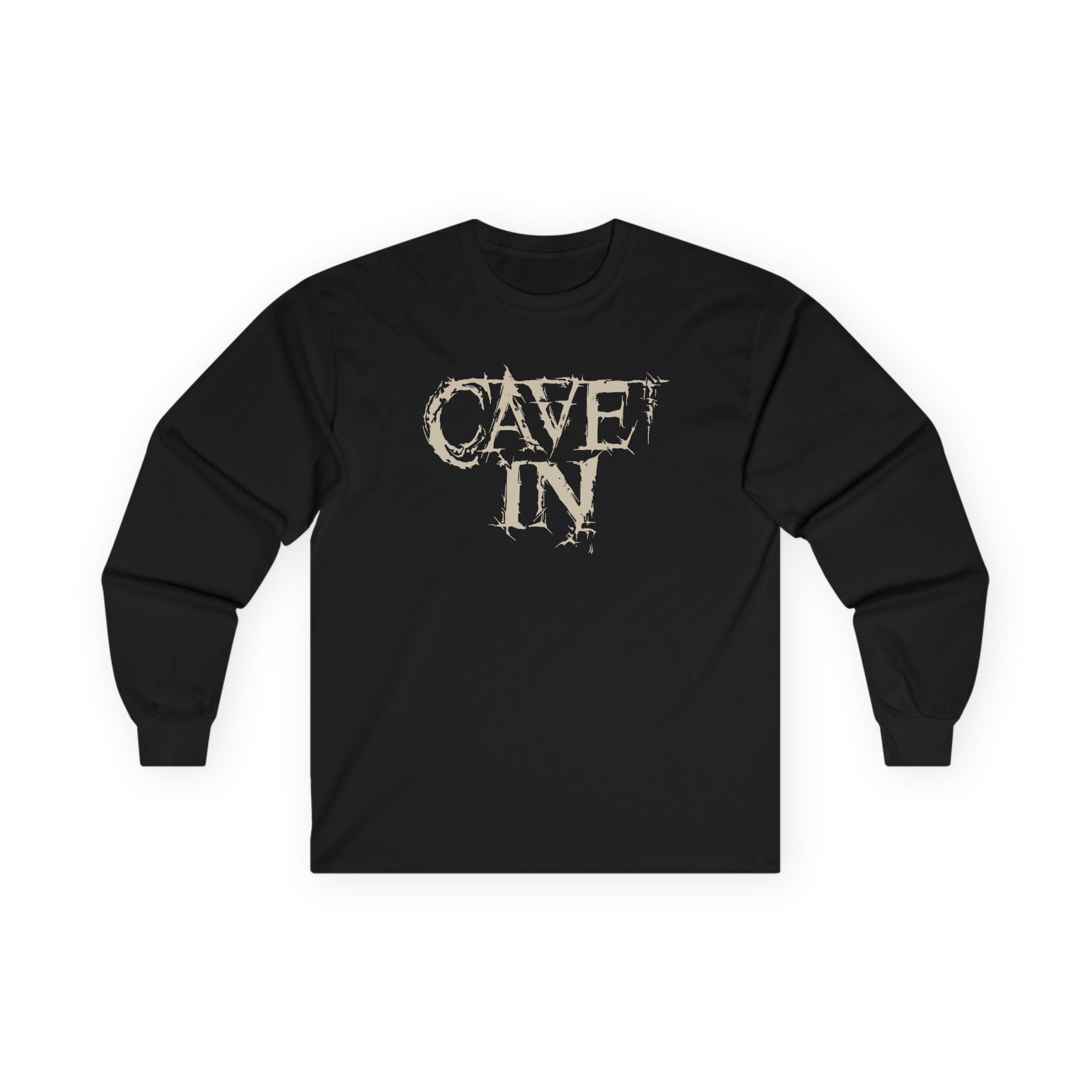 Cave in Logo & Satellite Unisex Ultra Cotton Long Sleeve Tee