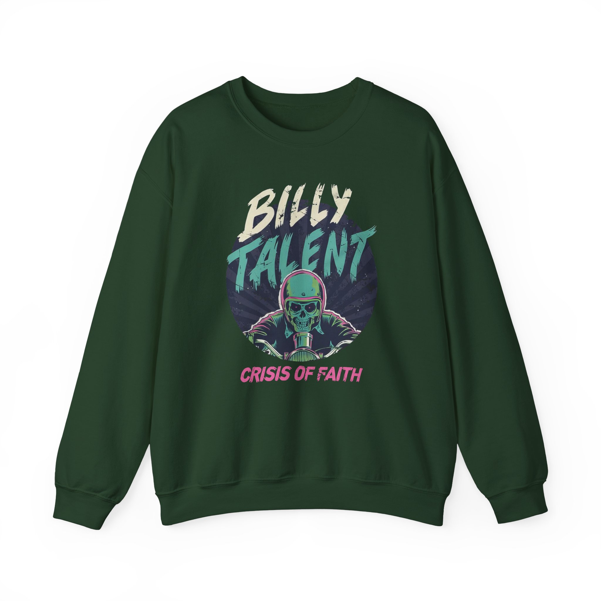 Billy Talent Cof Circle Rider Unisex Heavy Blendâ„¢ Crewneck Sweatshirt