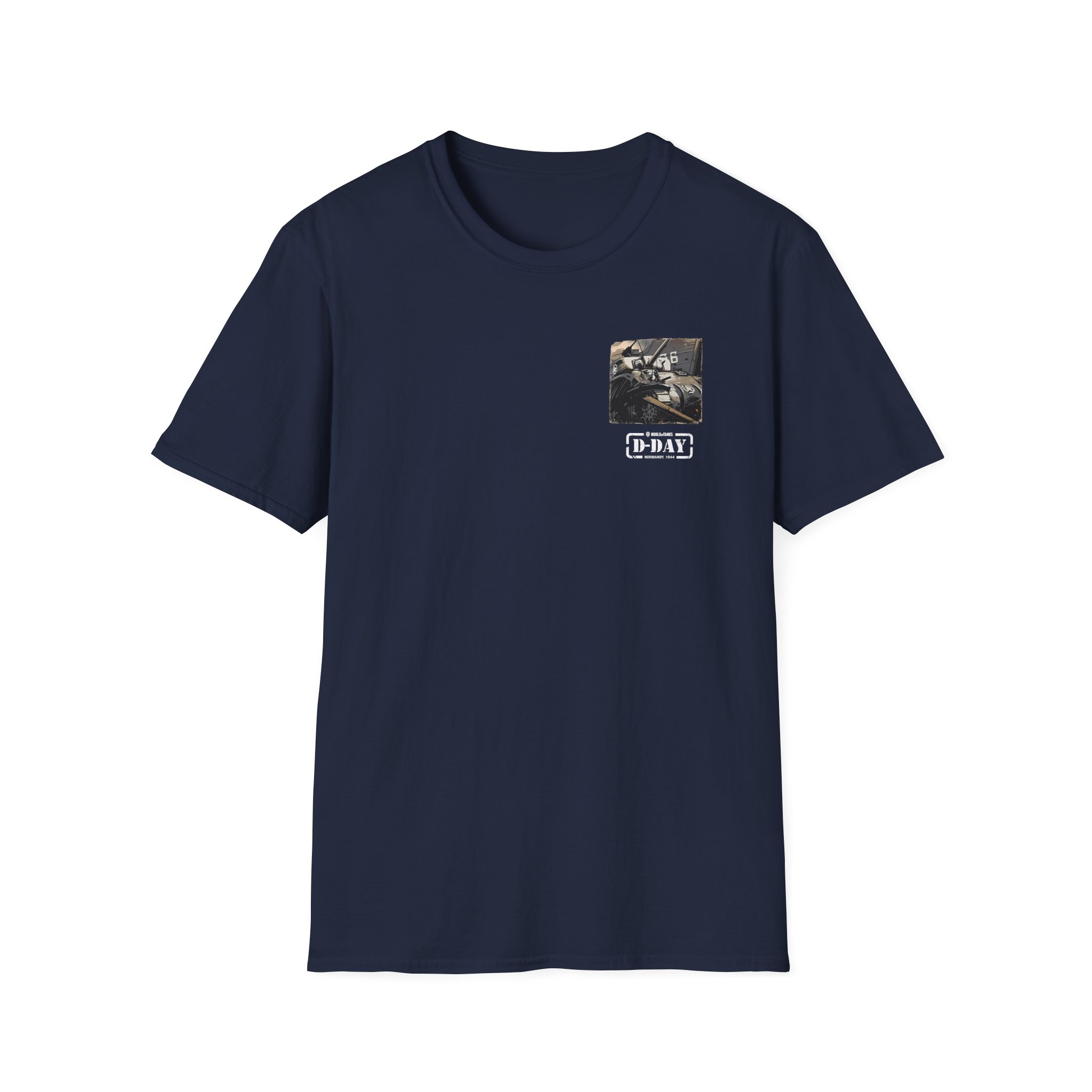 World of Tank Wot D-day Fury Storm Unisex Softstyle T-Shirt