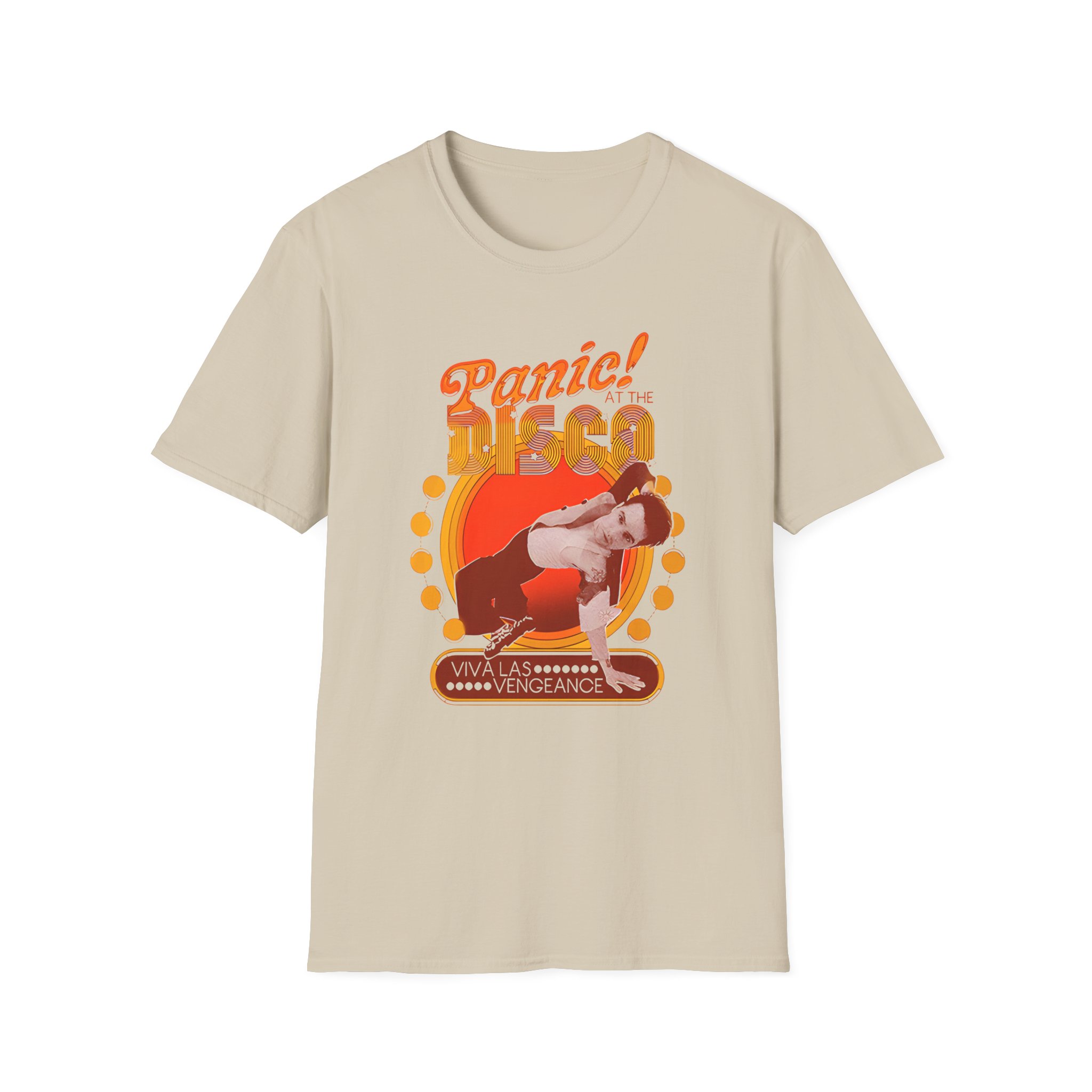 Panic at the Disco Vlv Ringer Unisex Softstyle T-Shirt