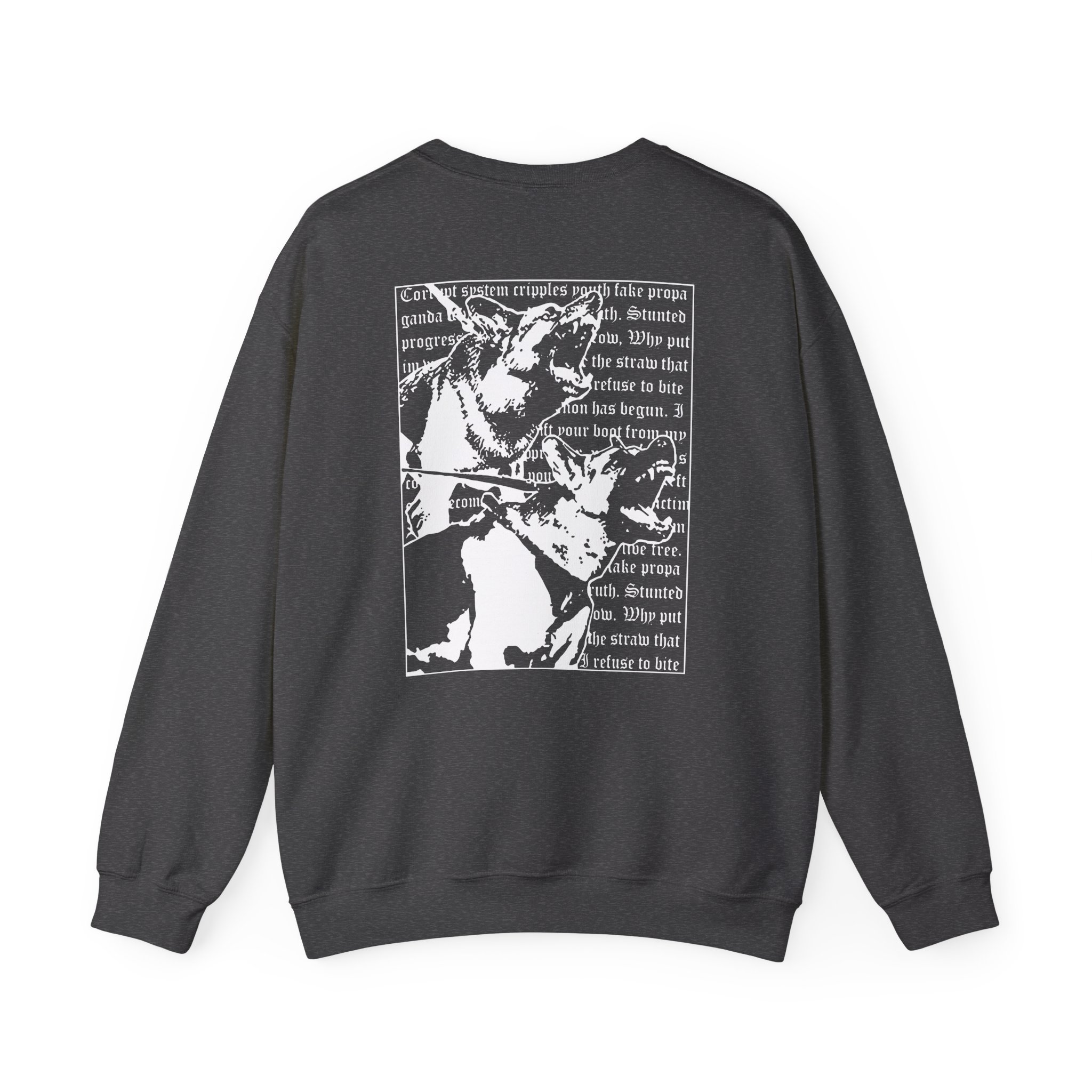 Jesus Piece Oppressor Unisex Heavy Blendâ„¢ Crewneck Sweatshirt