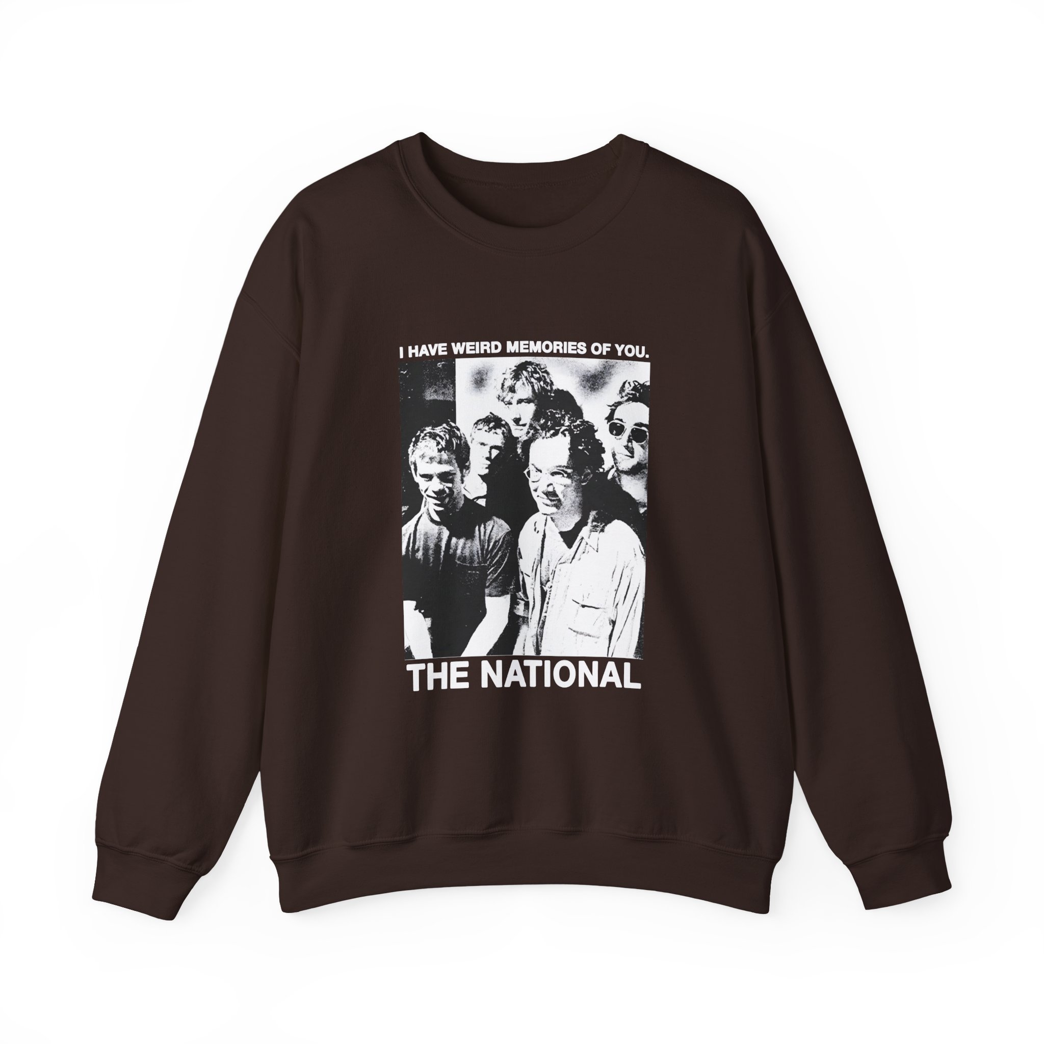 The National Weird Memories Unisex Heavy Blend Crewneck Sweatshirt