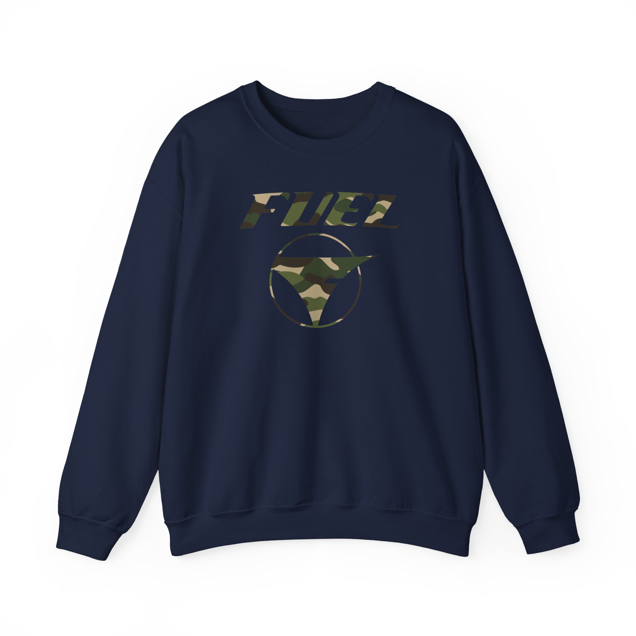 Fuel Camo "Camo Logo" Unisex Heavy Blendâ„¢ Crewneck Sweatshirt