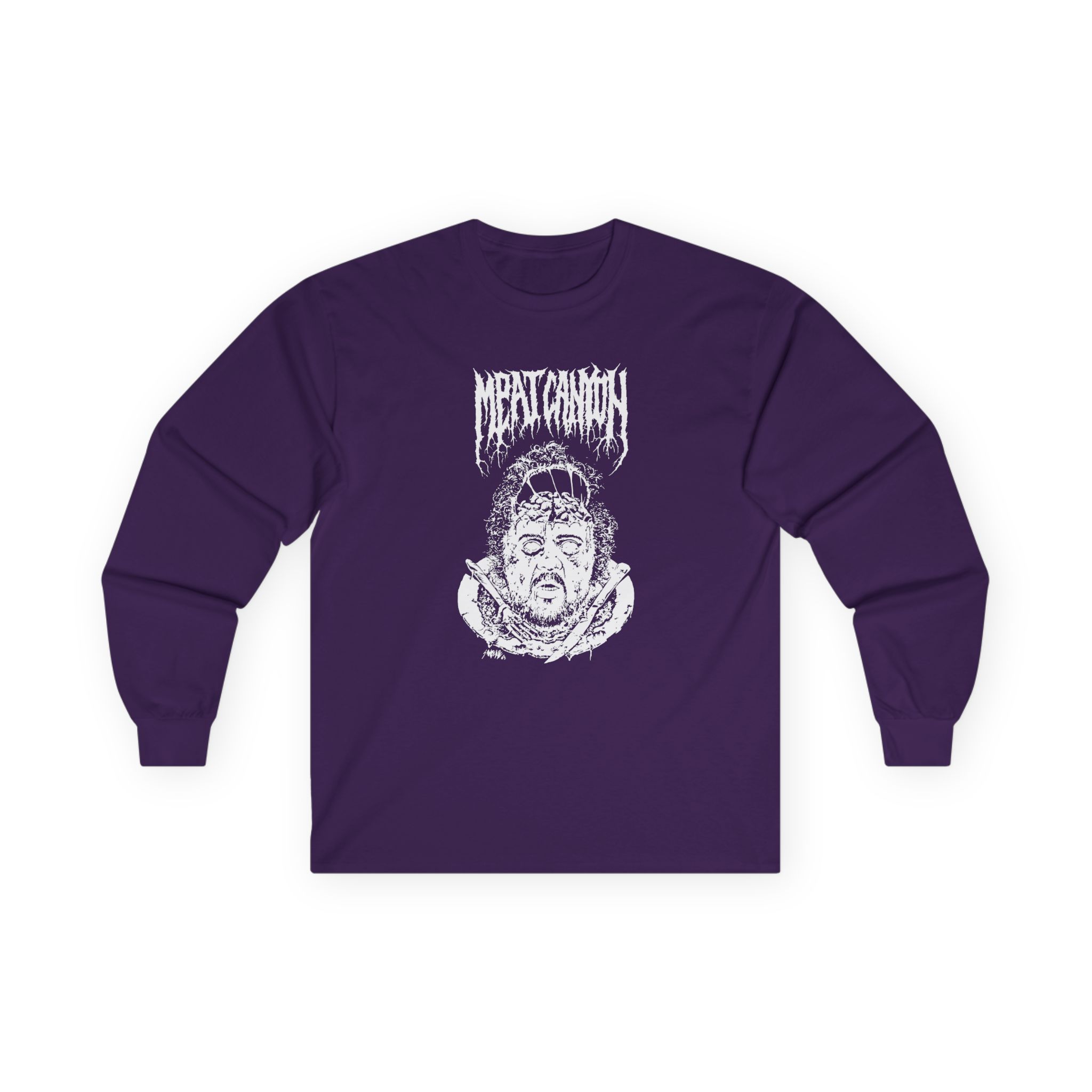 Papa Meat Canyon Brain Food Unisex Ultra Cotton Long Sleeve Tee