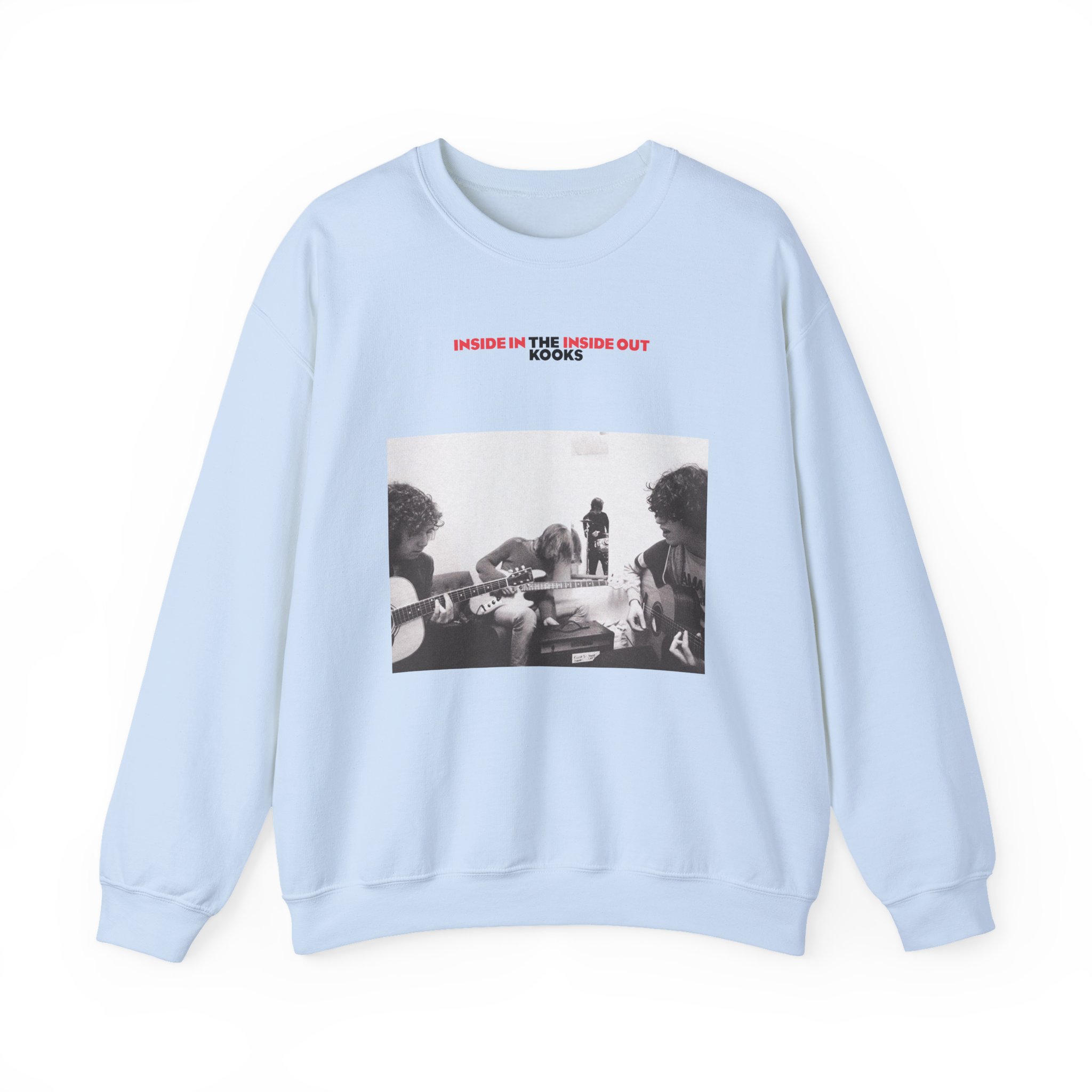 The Kooks Inside In inside Out Album Cover Unisex Heavy Blendâ„¢ Crewneck Sweatshirt