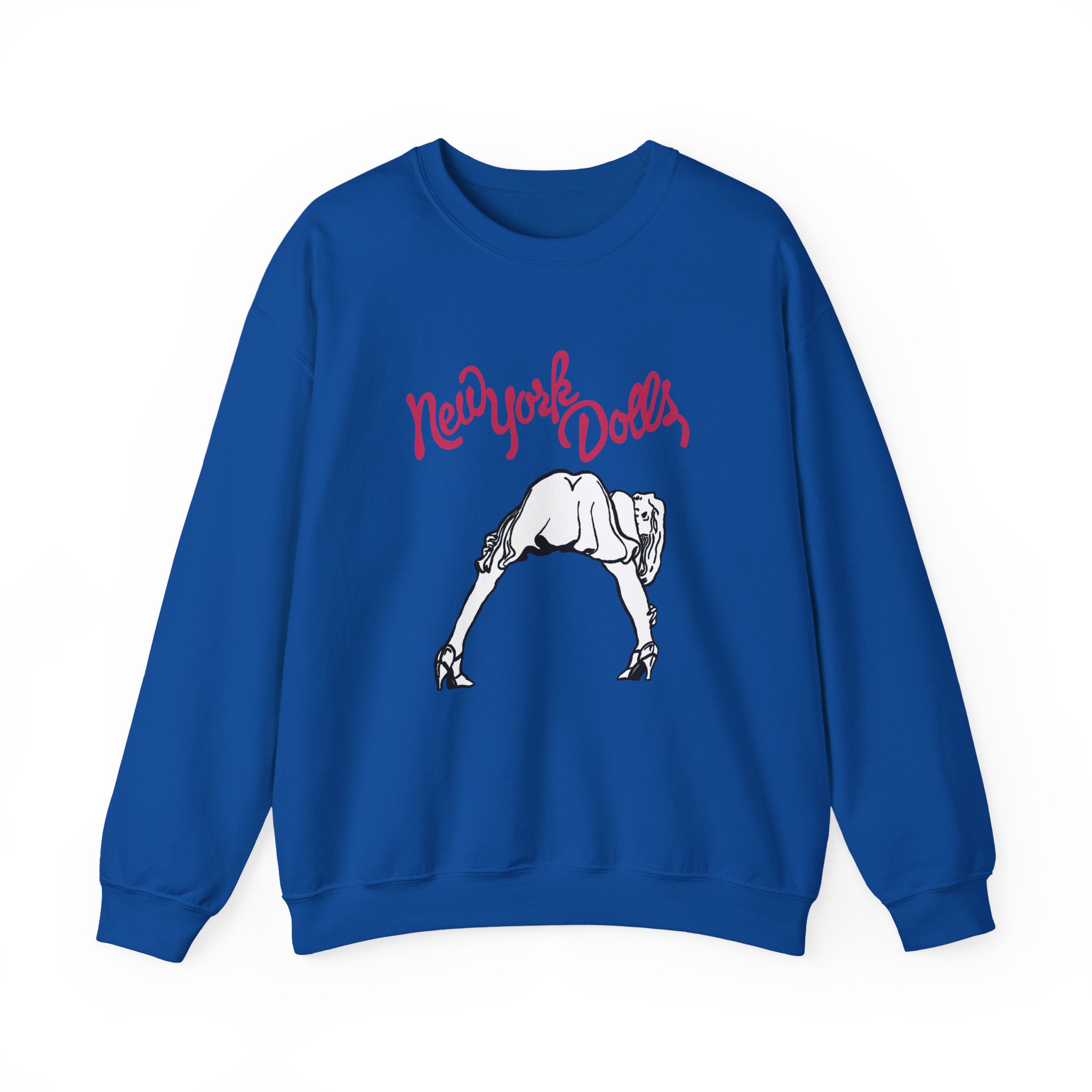 New York Dolls Lipstick Girl Unisex Heavy Blendâ„¢ Crewneck Sweatshirt