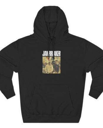 The Smiths Jawbreaker kiss the Bottle Three-Panel Fleece Hoodie