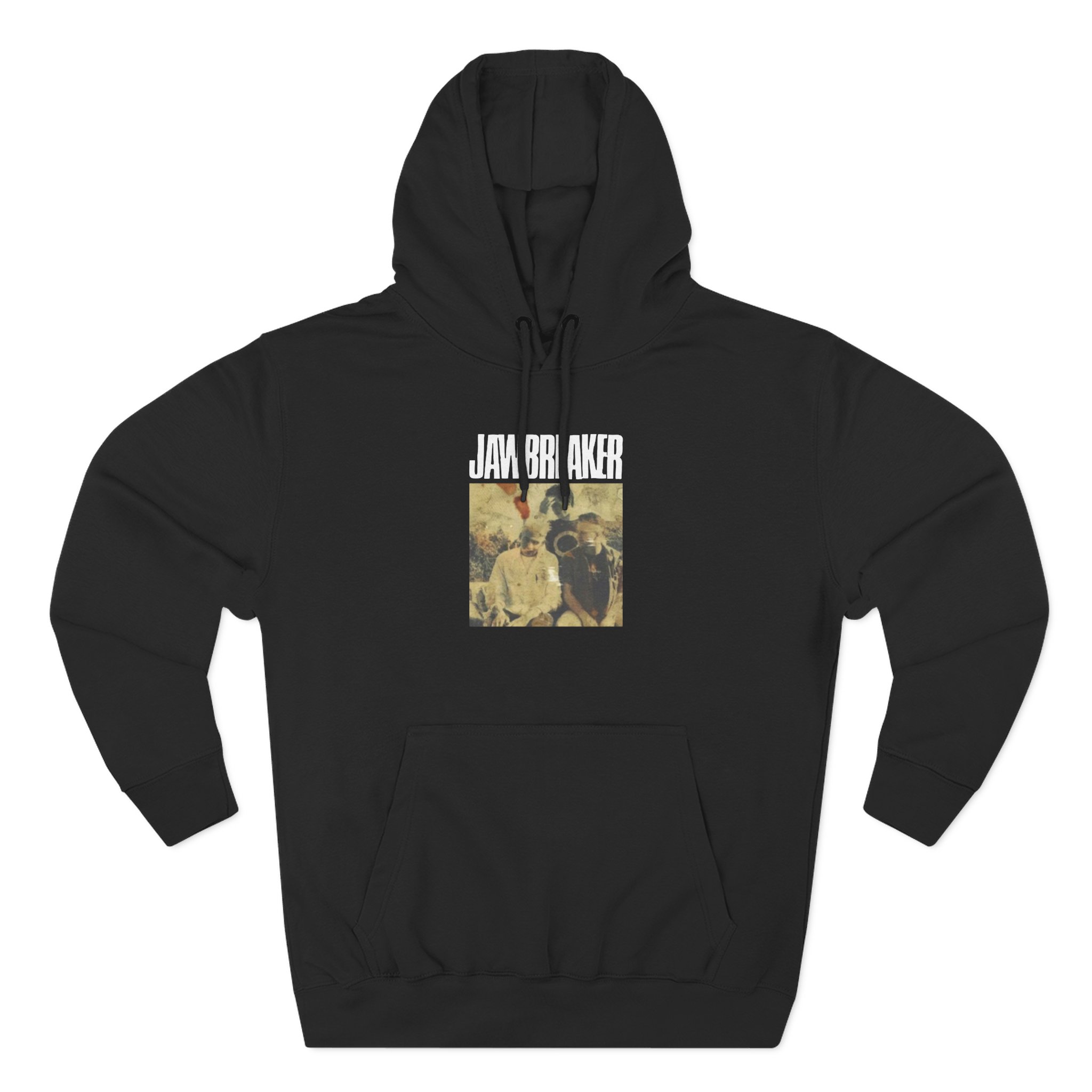 The Smiths Jawbreaker kiss the Bottle Three-Panel Fleece Hoodie