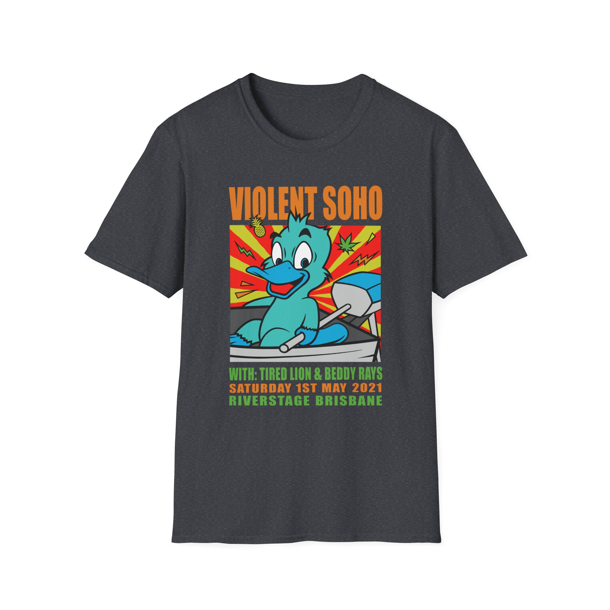 Violent Soho Event Poster Unisex Softstyle T-Shirt