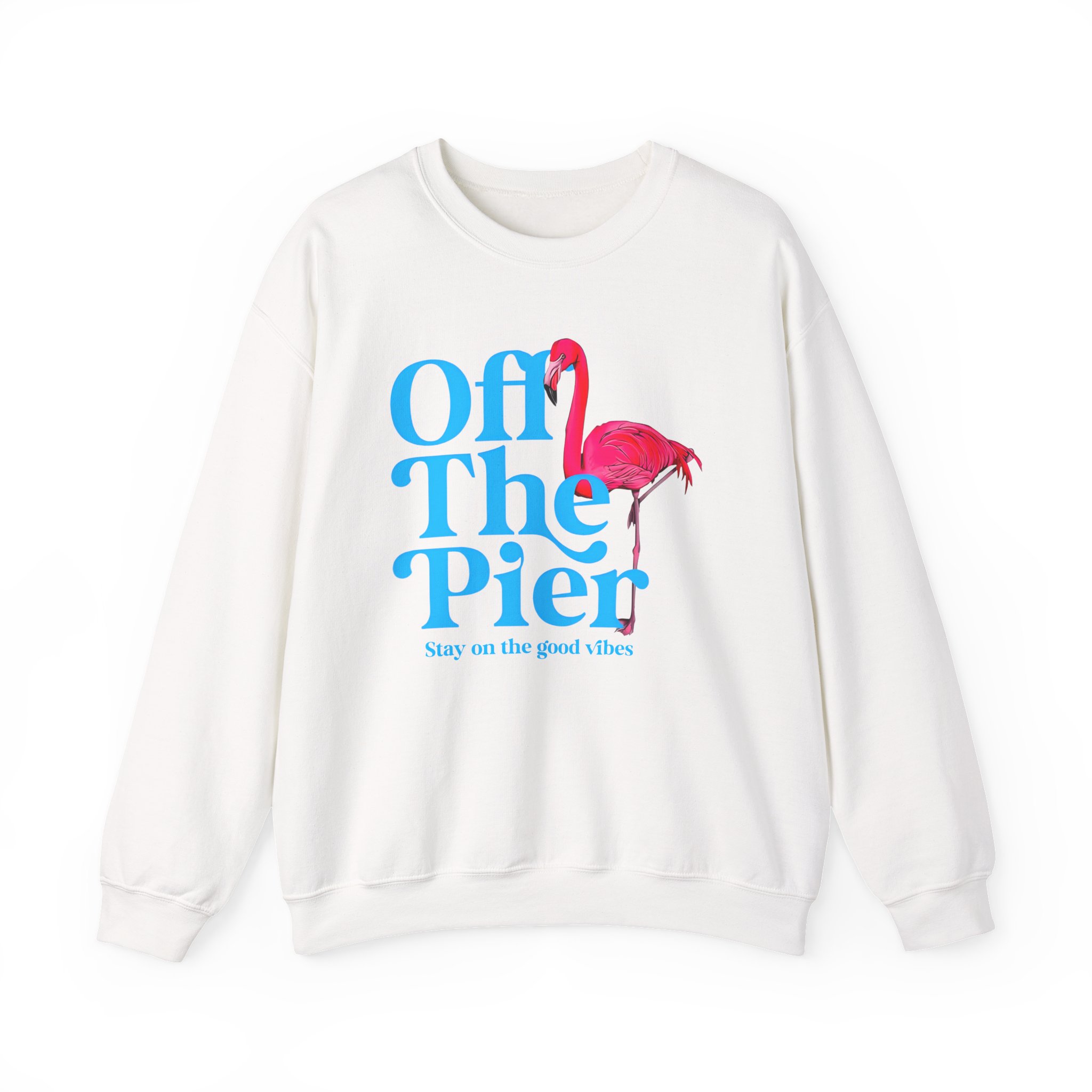 Flamingo Unisex Heavy Blendâ„¢ Crewneck Sweatshirt