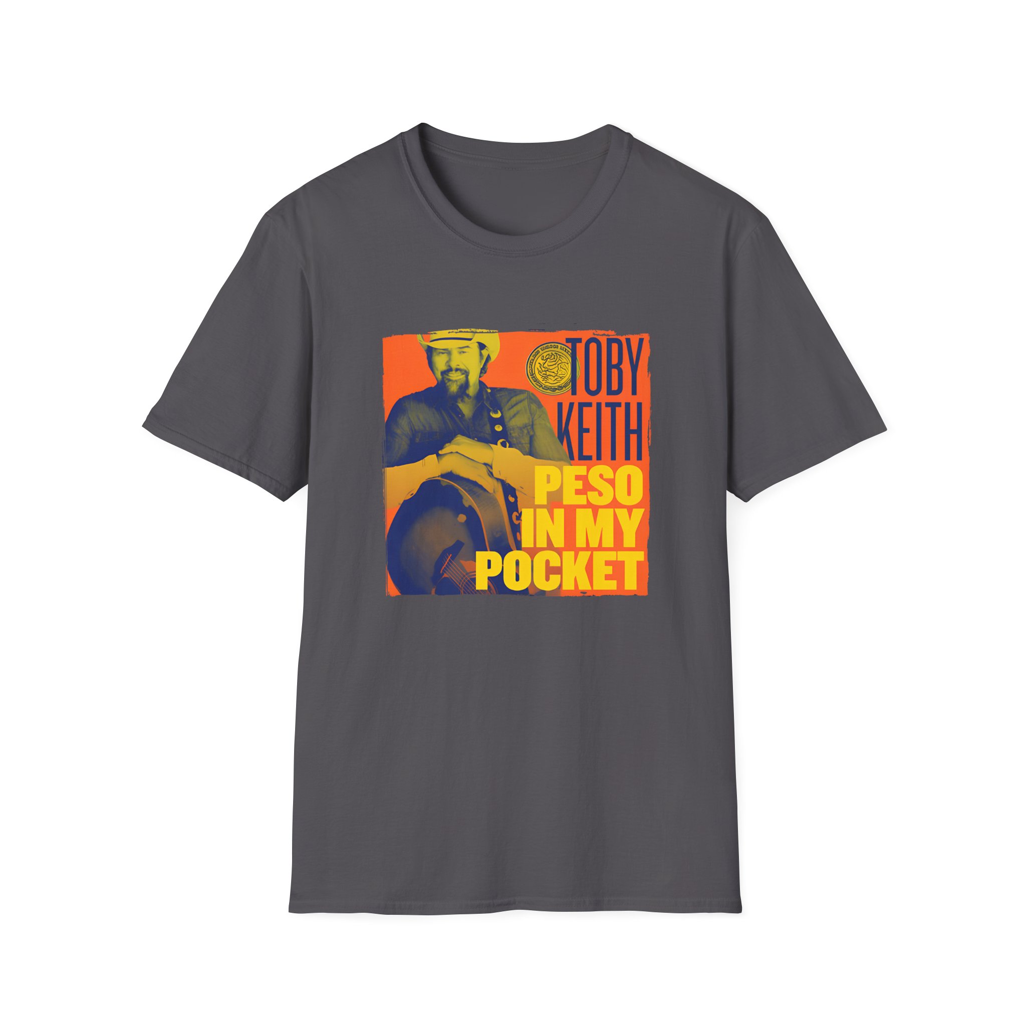 Toby Keith Peso in My Pocket Unisex Softstyle T-Shirt