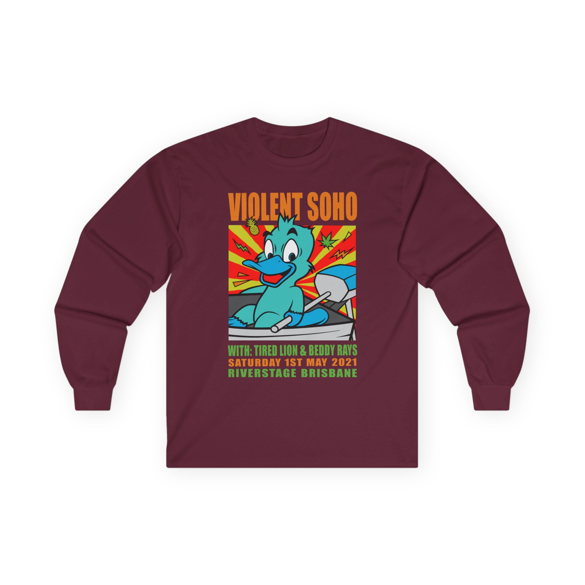 Violent Soho Event Poster Unisex Ultra Cotton Long Sleeve Tee