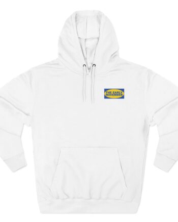 The Early November Instructions Three-Panel Fleece Hoodie