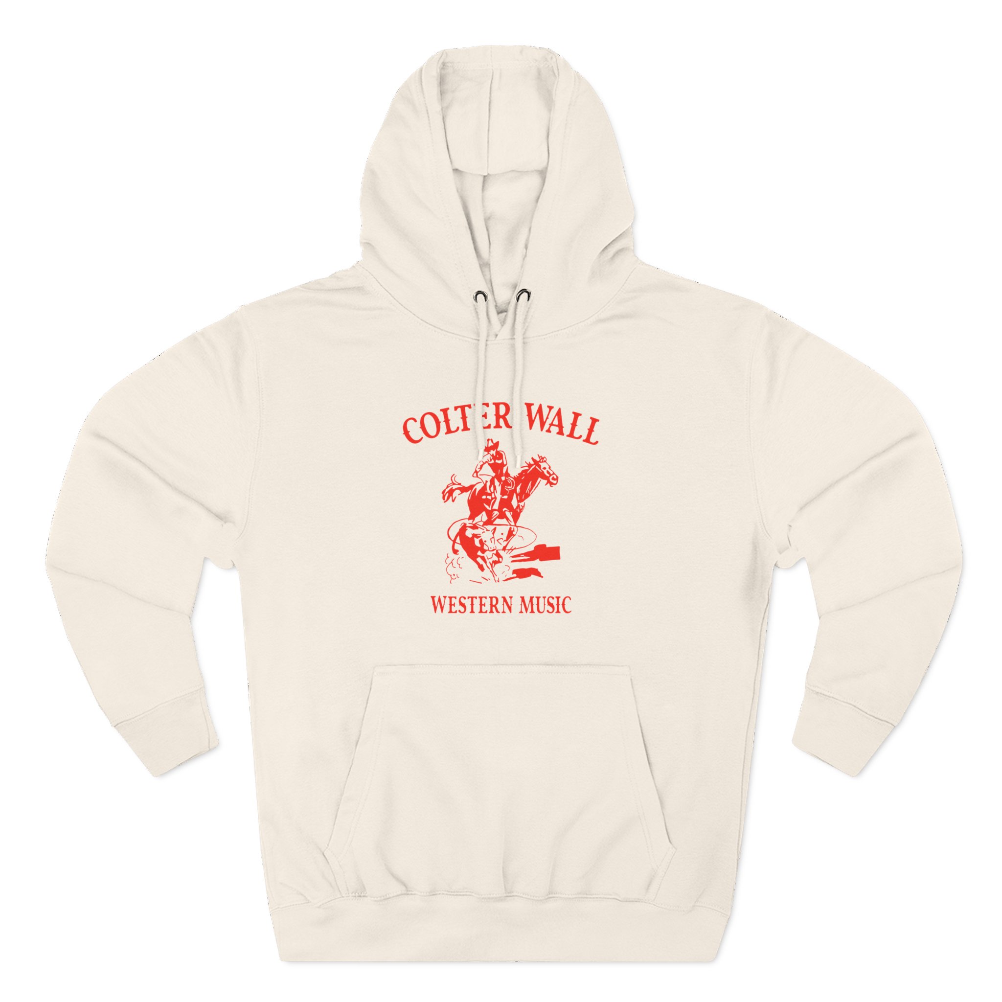 Colter Wall Western Music Youth Three-Panel Fleece Hoodie