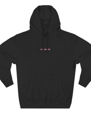 B Gothic Three-Panel Fleece Hoodie