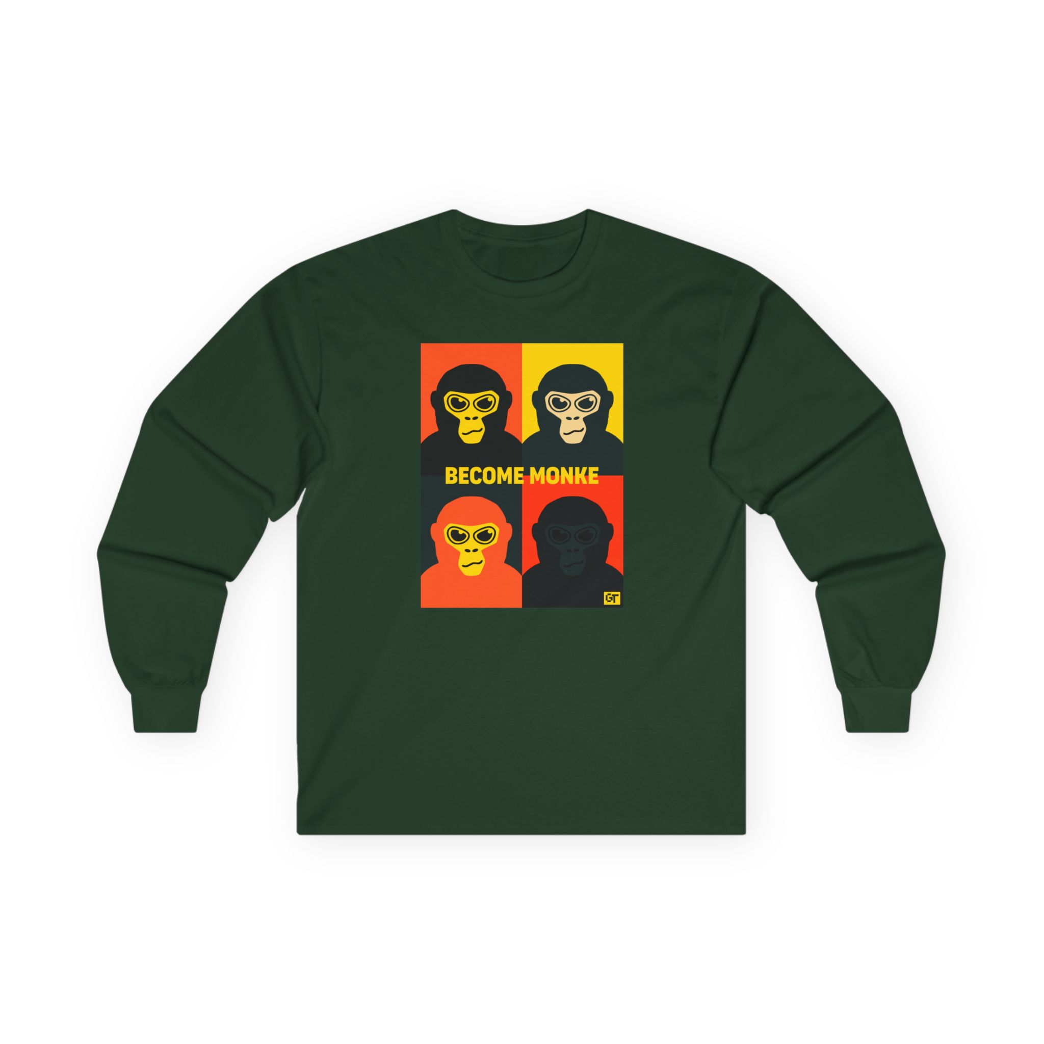 Gorilla Tag Become Monke Unisex Ultra Cotton Long Sleeve Tee