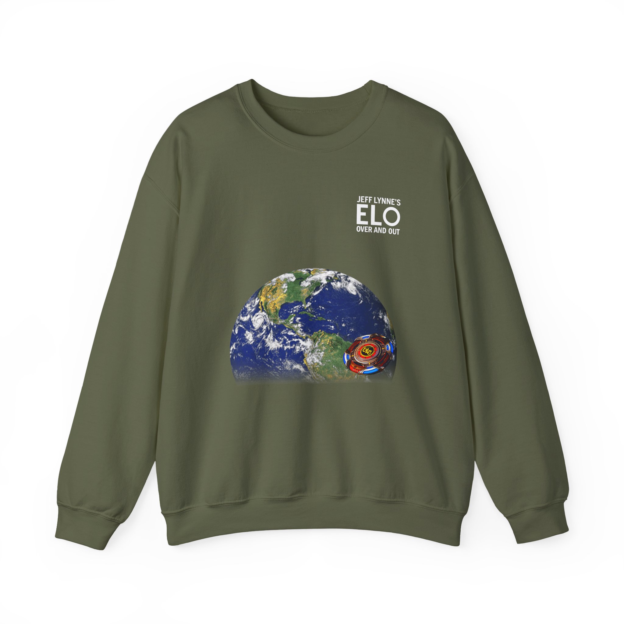Elo World Spaceship Unisex Heavy Blendâ„¢ Crewneck Sweatshirt