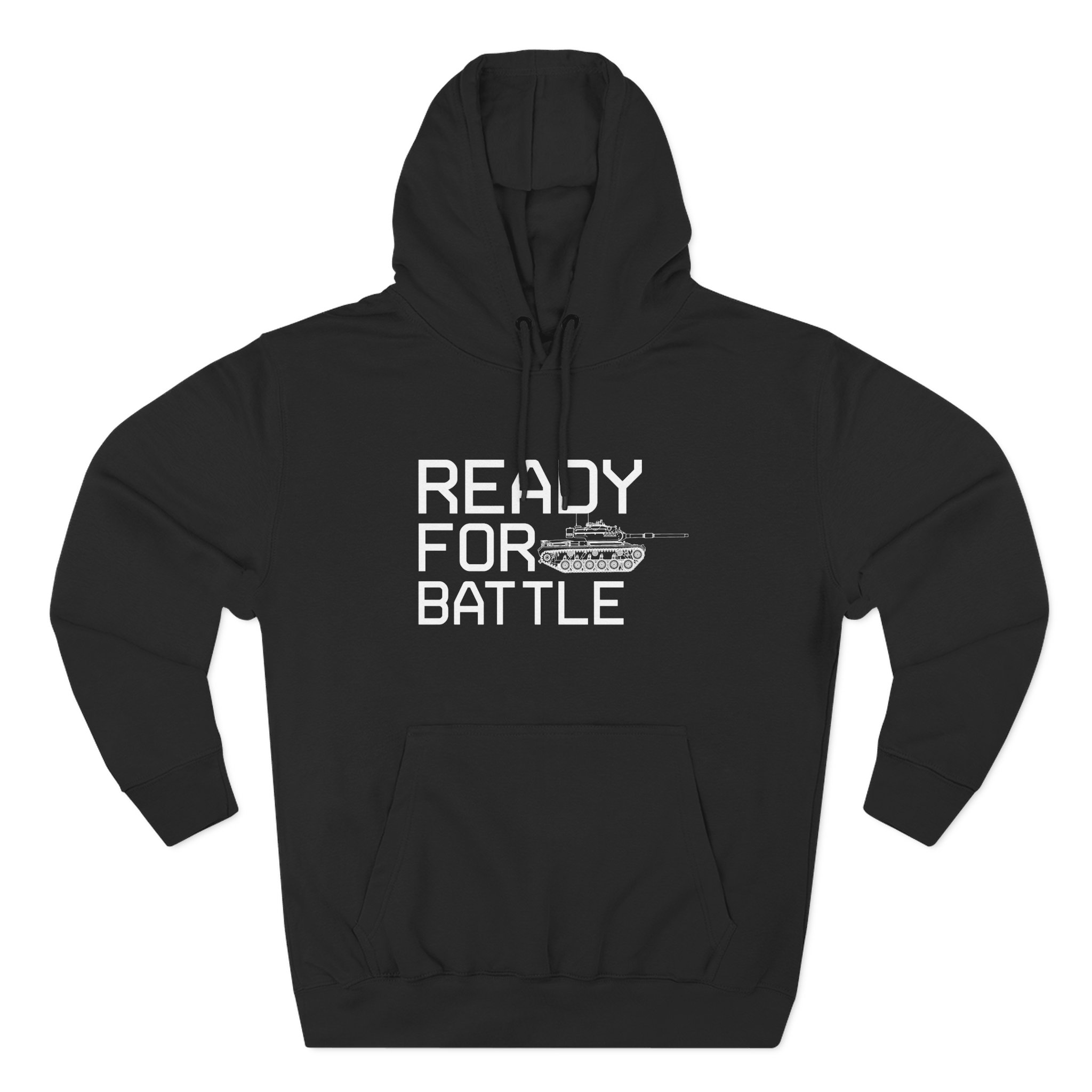 World of Tank Ready for Battle Three-Panel Fleece Hoodie