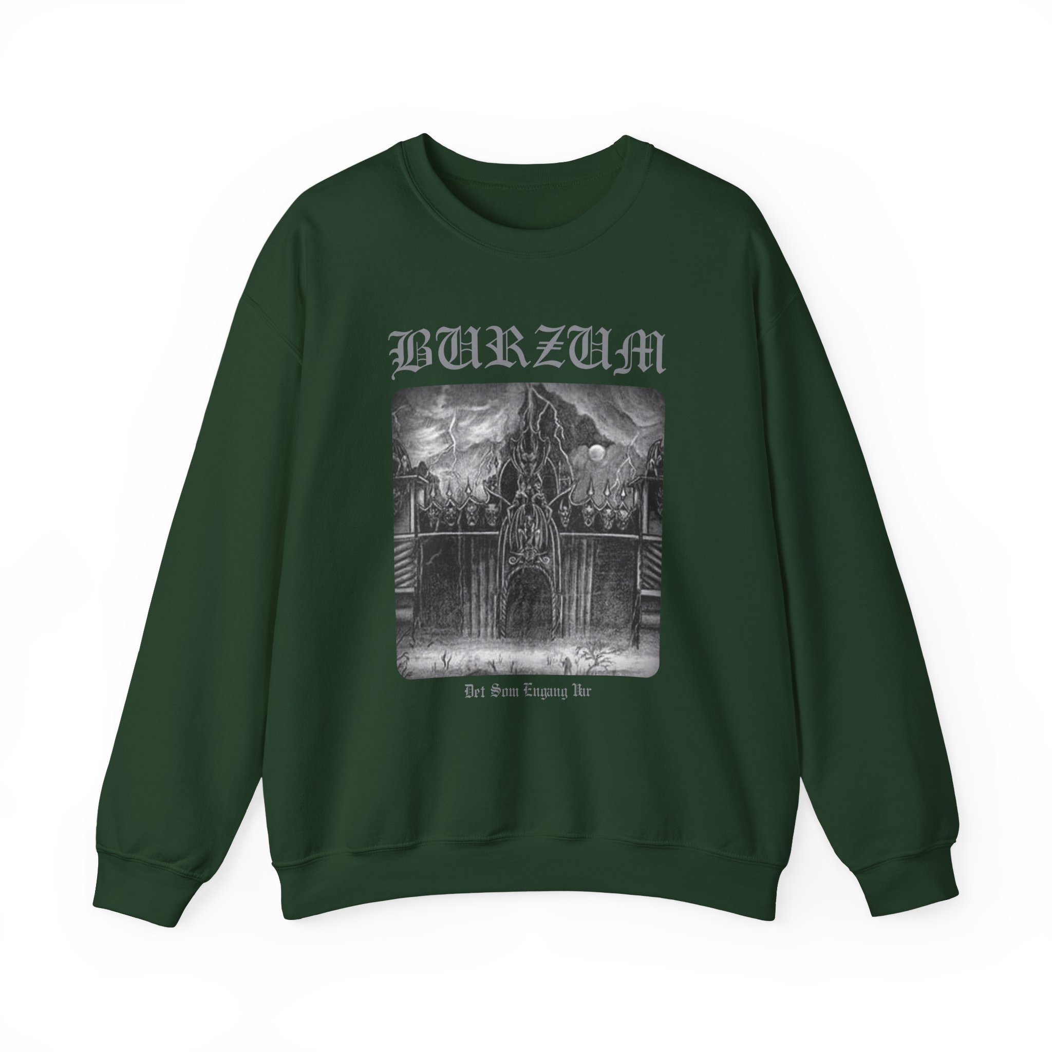 Burzum Det Som Engang Var Unisex Heavy Blendâ„¢ Crewneck Sweatshirt