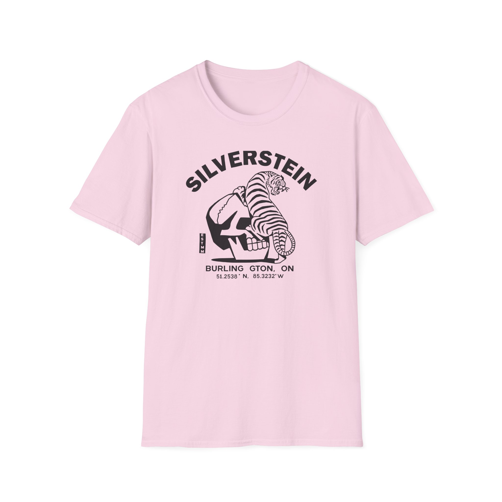 Silverstein Tiger Skull Unisex Softstyle T-Shirt
