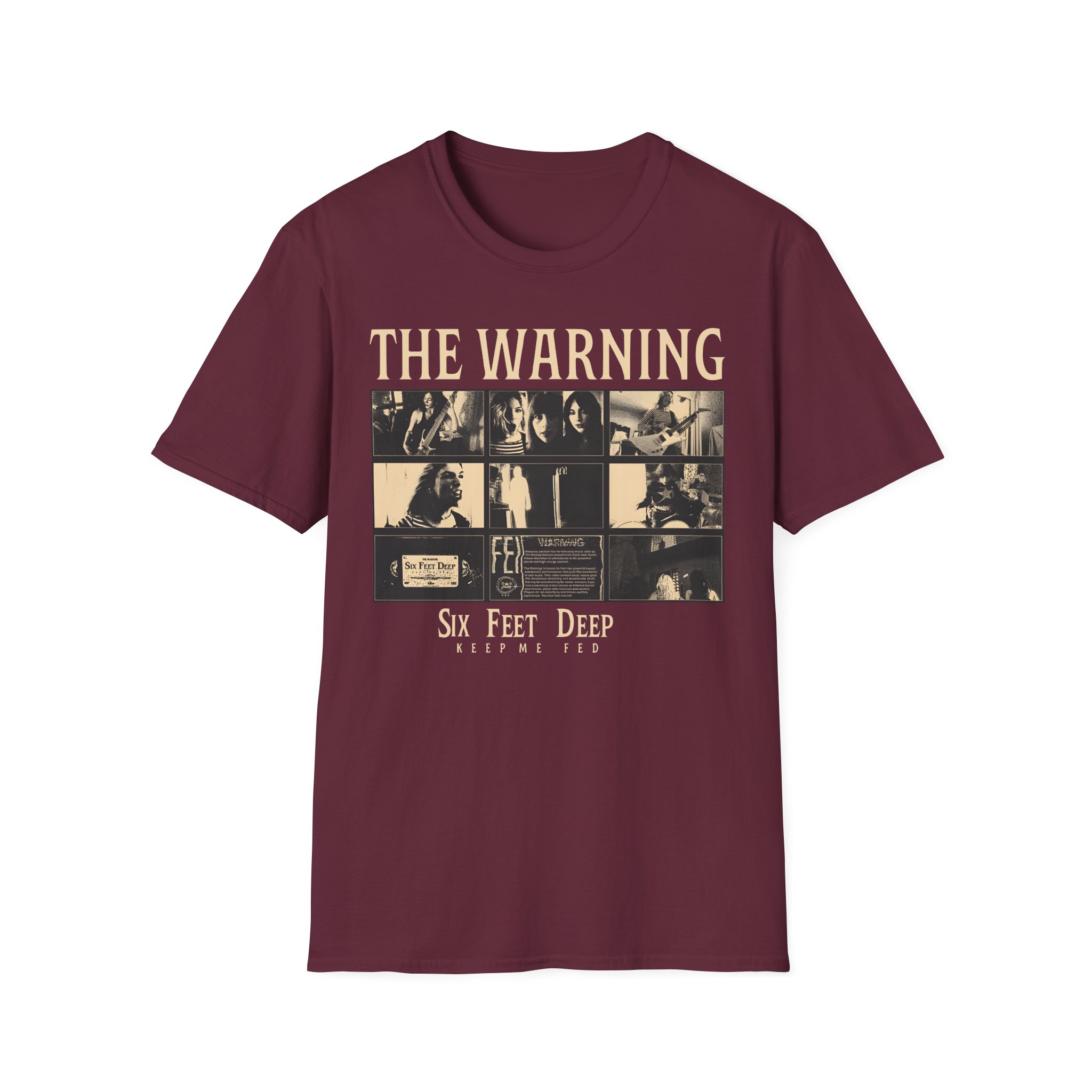 The Warning Six Feet Deep Unisex Softstyle T-Shirt