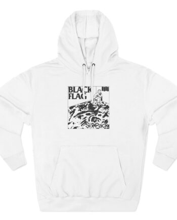Black Flag Six Pack Three-Panel Fleece Hoodie