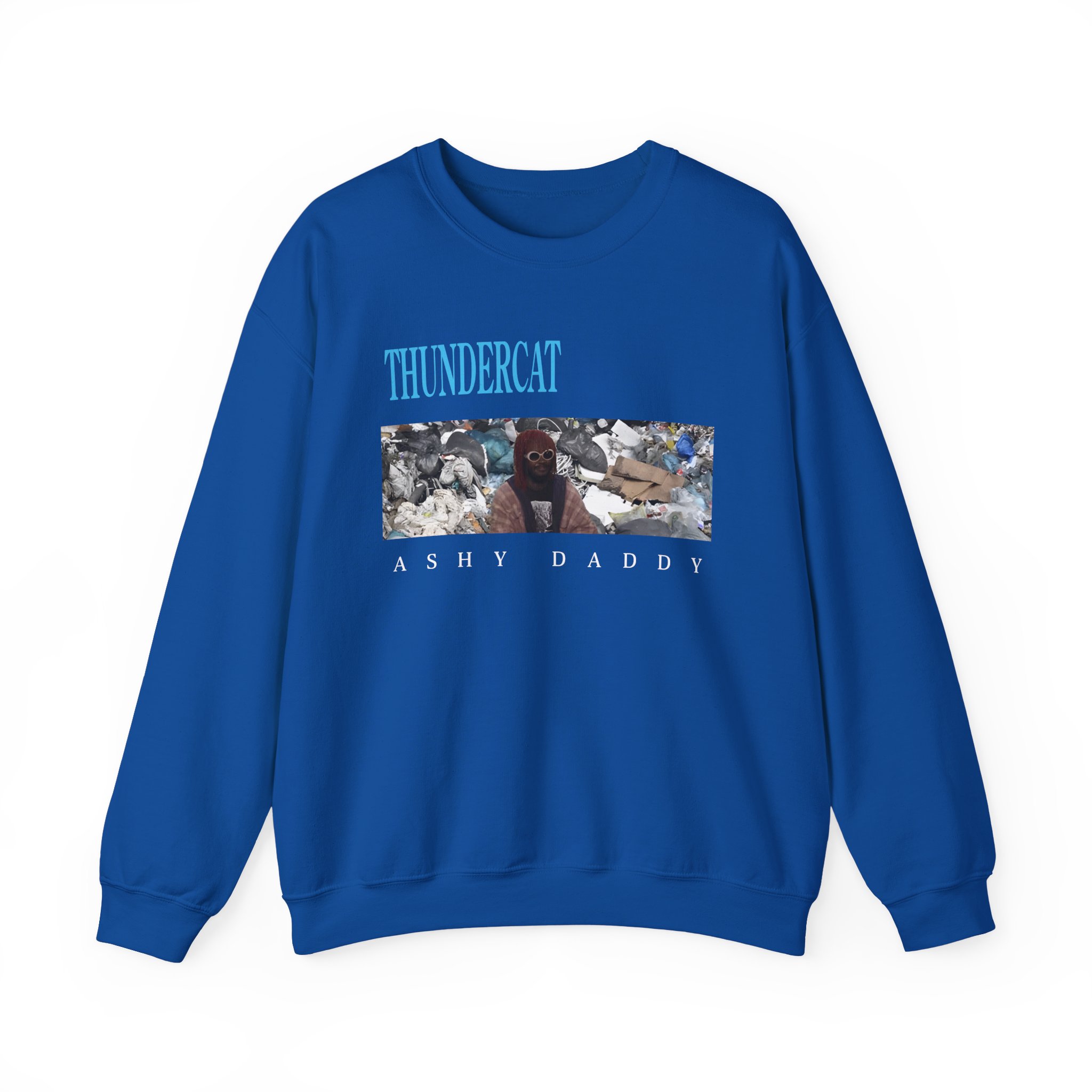 Thundercat Ashy Daddy Unisex Heavy Blendâ„¢ Crewneck Sweatshirt