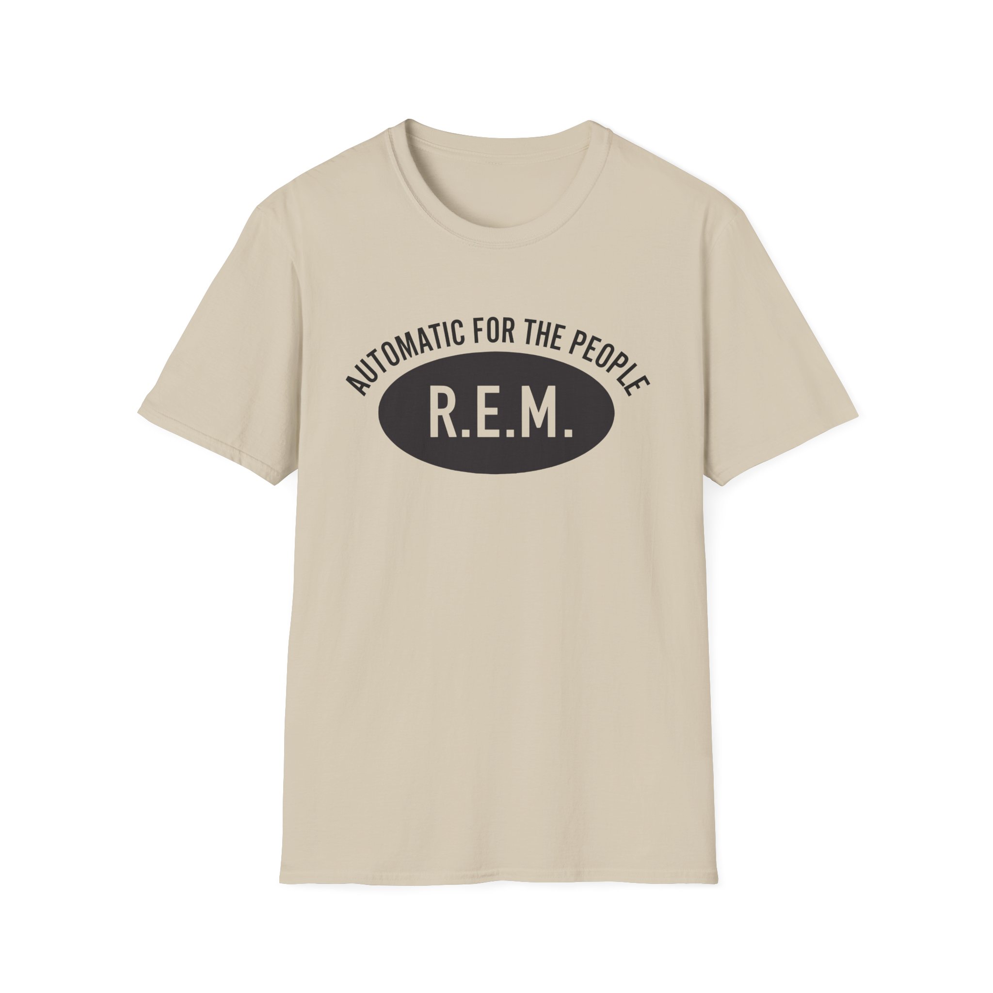 Rem Automatic for the People Unisex Softstyle T-Shirt