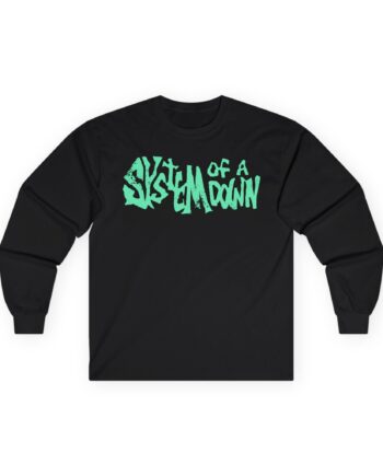 System of a Down Turquoise Log Unisex Ultra Cotton Long Sleeve Tee