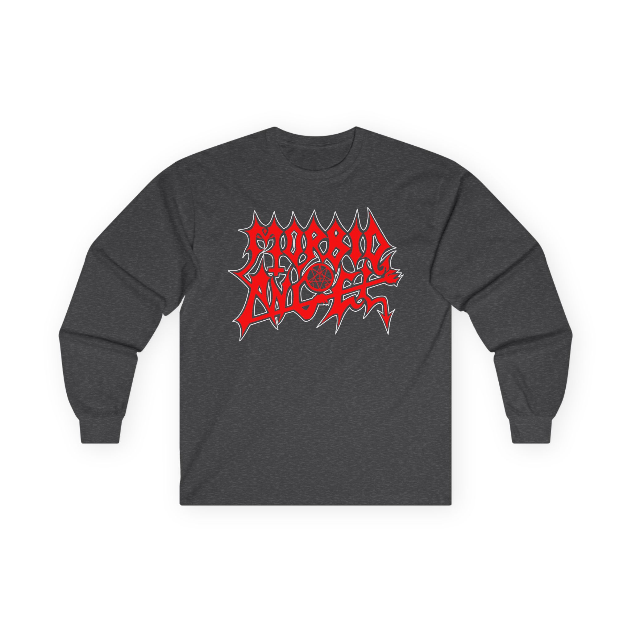 Morbid Angel Red Logo Unisex Ultra Cotton Long Sleeve Tee