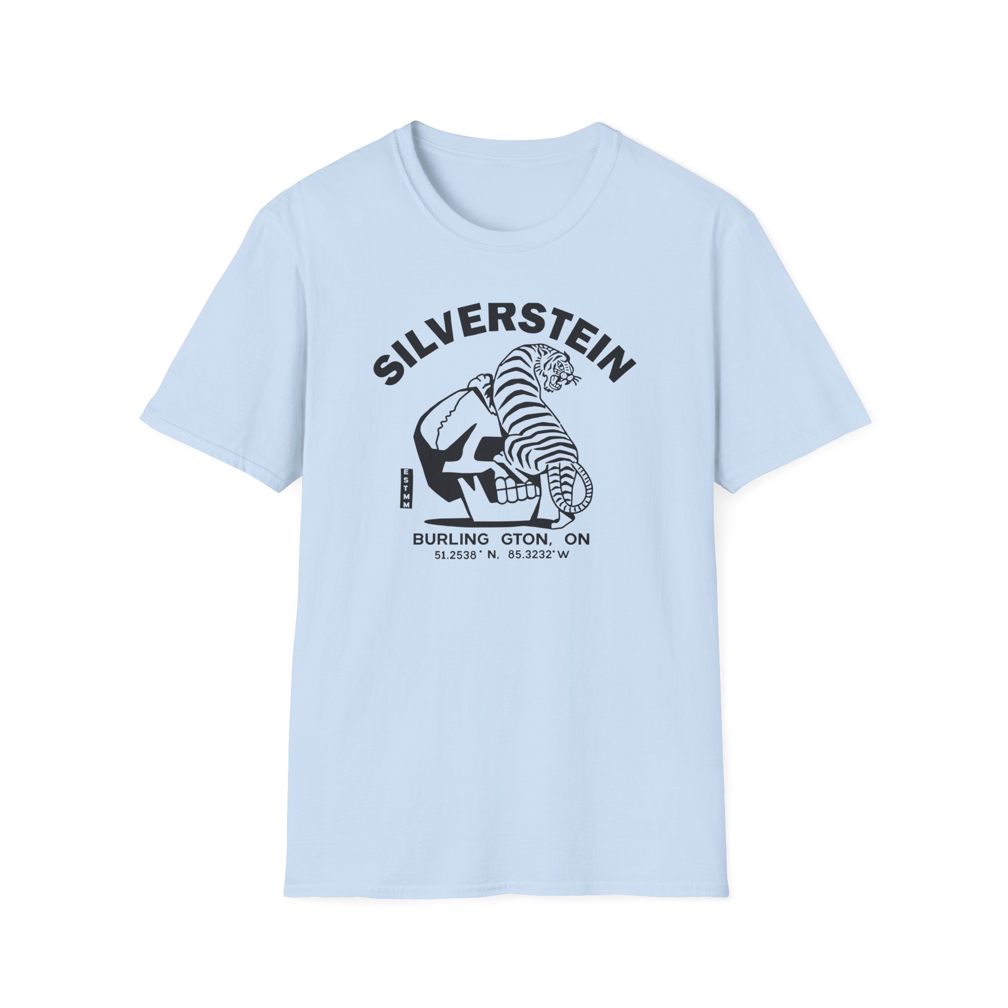Silverstein Tiger Skull Unisex Softstyle T-Shirt