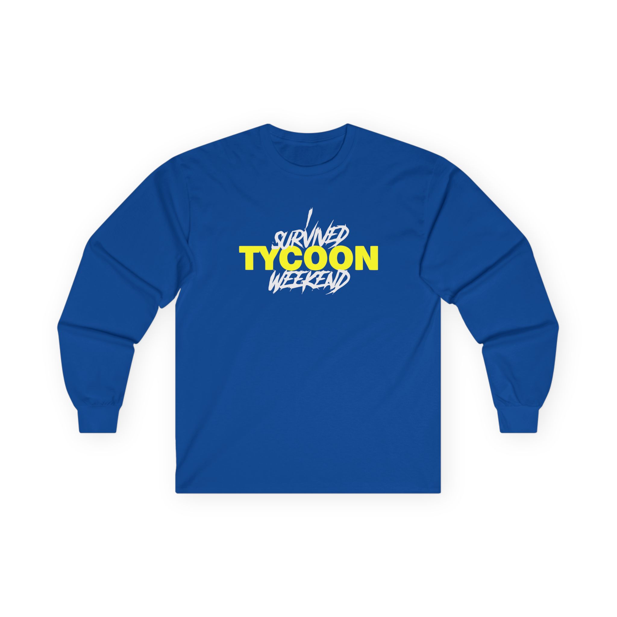 G-unit I Survined Tycoon Weekend Unisex Ultra Cotton Long Sleeve Tee