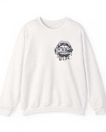 Jessie Murph Blue Strips Unisex Heavy Blend™ Crewneck Sweatshirt