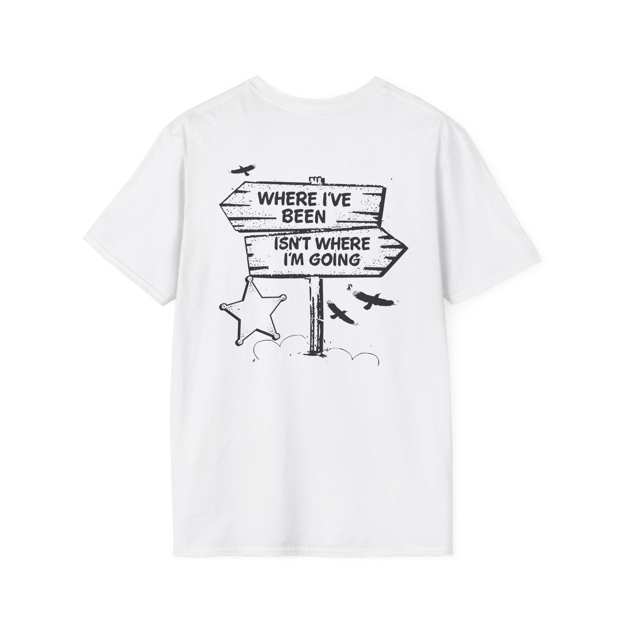 Shaboozey Fork in the Road Unisex Softstyle T-Shirt