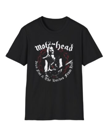Lemmy  Hordes From Hell Unisex Softstyle T-Shirt